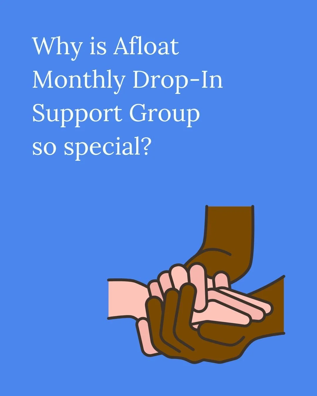 EVERY FIRST MONDAY OF THE MONTH AT 20:00, Our Monthly Drop-In Group is a slightly different offering than our other Afloat groups. It offers a safe and focused space to share how your mental health is evolving during your parenting journey. The space