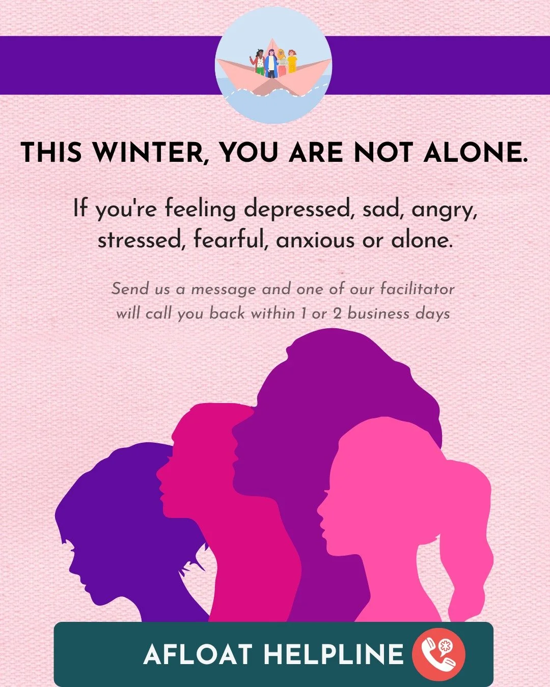 Dear lovely community,

We are gathering funds for the opening of an Afloat helpline through BetterPlace as they offer to add 25% to the collected funds on Advent Sundays so if you feel generous today on this Third Advent...and pass the message aroun