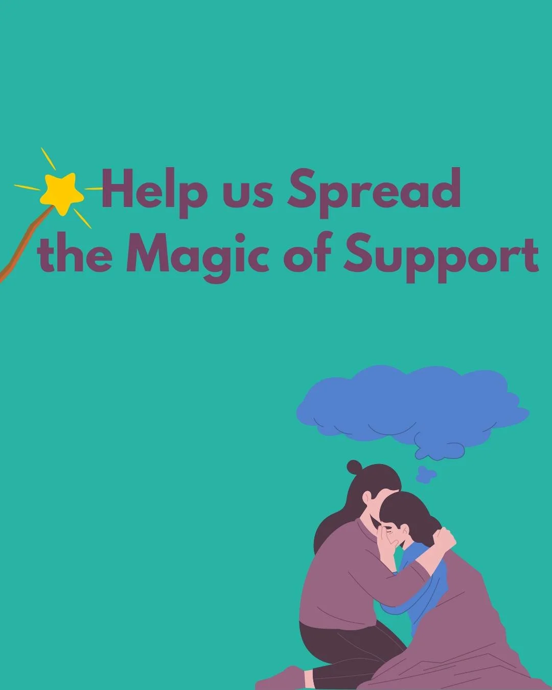 Help us spread the word 

We offer free of charges support groups for parents seeking care, connection, and understanding.

Sharing this may help someone feel less alone.

Upcoming groups:
6-Week Mom*-to-Mom* Support Group
Starts 21 January at 11:30
