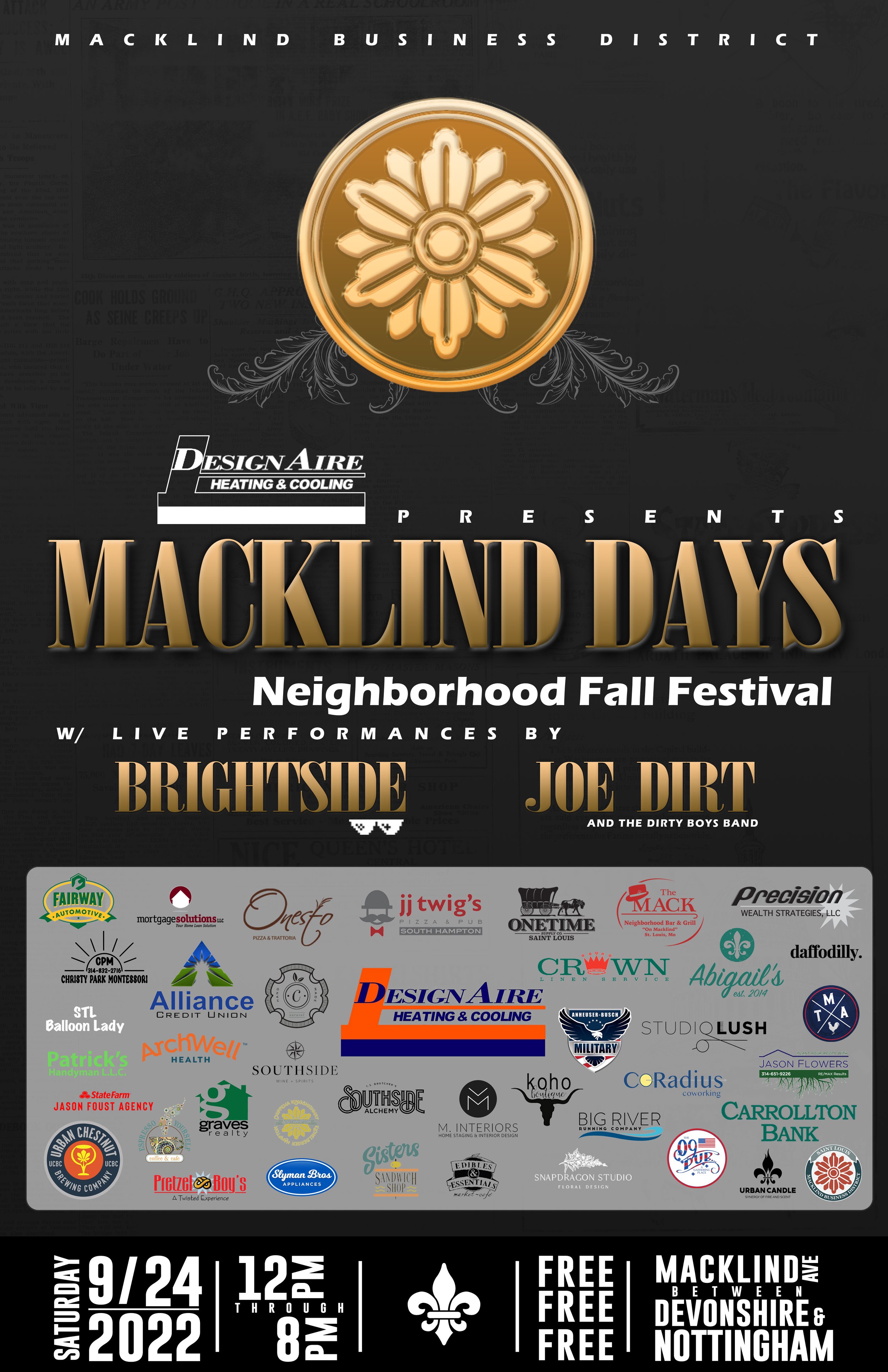 Macklind Days 2022 Presented By Design Aire — Macklind Business District