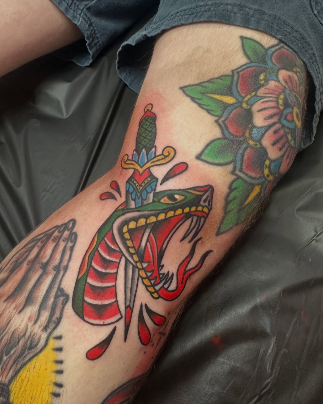 Cool snake from last week 🐍🐍 I love doing color!!!