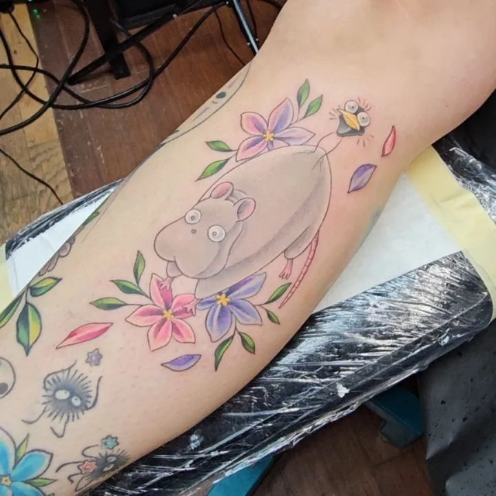 Boh &amp; Yu! Added to a lovely client's Ghibli theme leg sleeve. ♡ More to come~

Booking now! LINK IN BIO!
calendly.com/j3mink

#spiritedawaytattoo #animetattoo #bohandyutattoo #colortattoo #illustrativetattoo