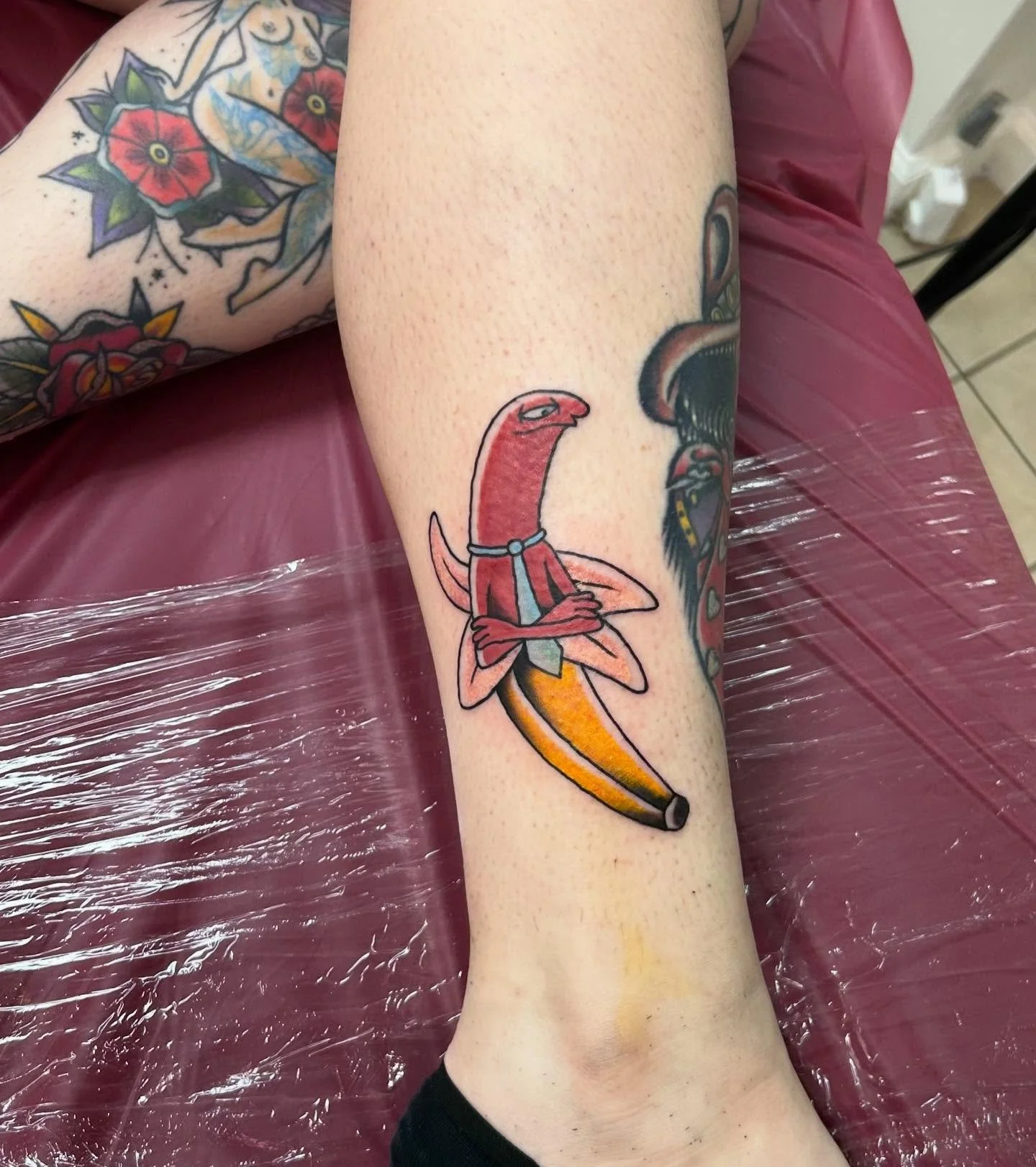 Allan for @gnomemadd done yesterday🍌🍌🍌 Thanks again for your trust :) I have some Gleps drawn up for anyone interested. and roy. come get roy.