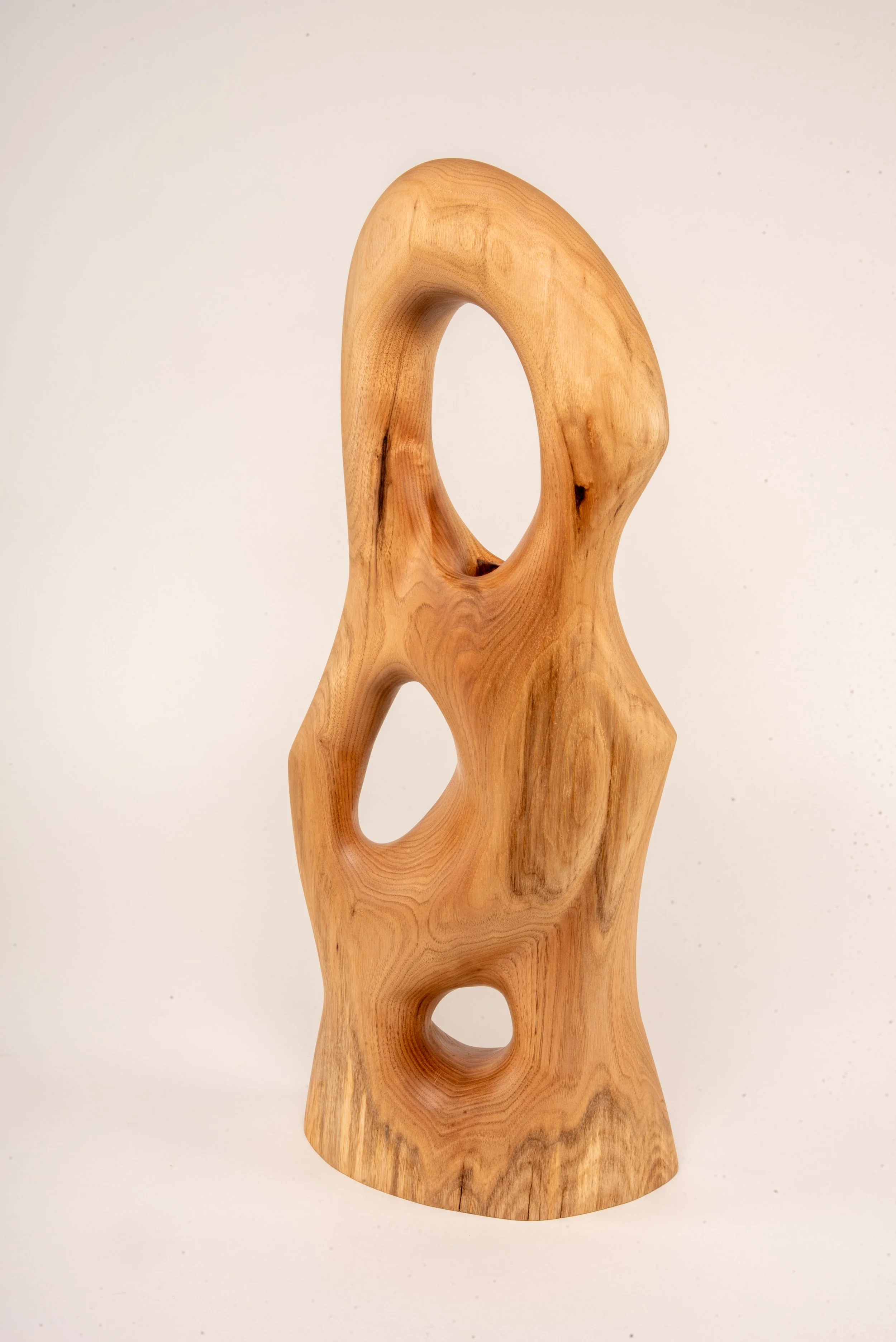 W. Mason Young, Untitled "Butternut 2025", 	19x9x3, Butternut Wood, $3,500