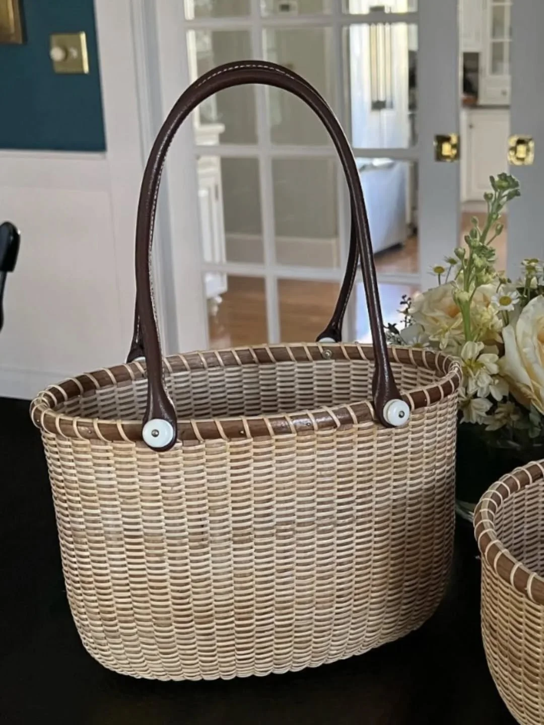 New Class Starting This Week!!.

Pam Campbell Smith
Make Your Own Nantucket Basket 

Beginners to Intermediate

Wednesday nights: October 1,8,15,22
6:00-8:30pm

$350 includes weaving materials and instructors time for a 9&quot; basket (handles additi