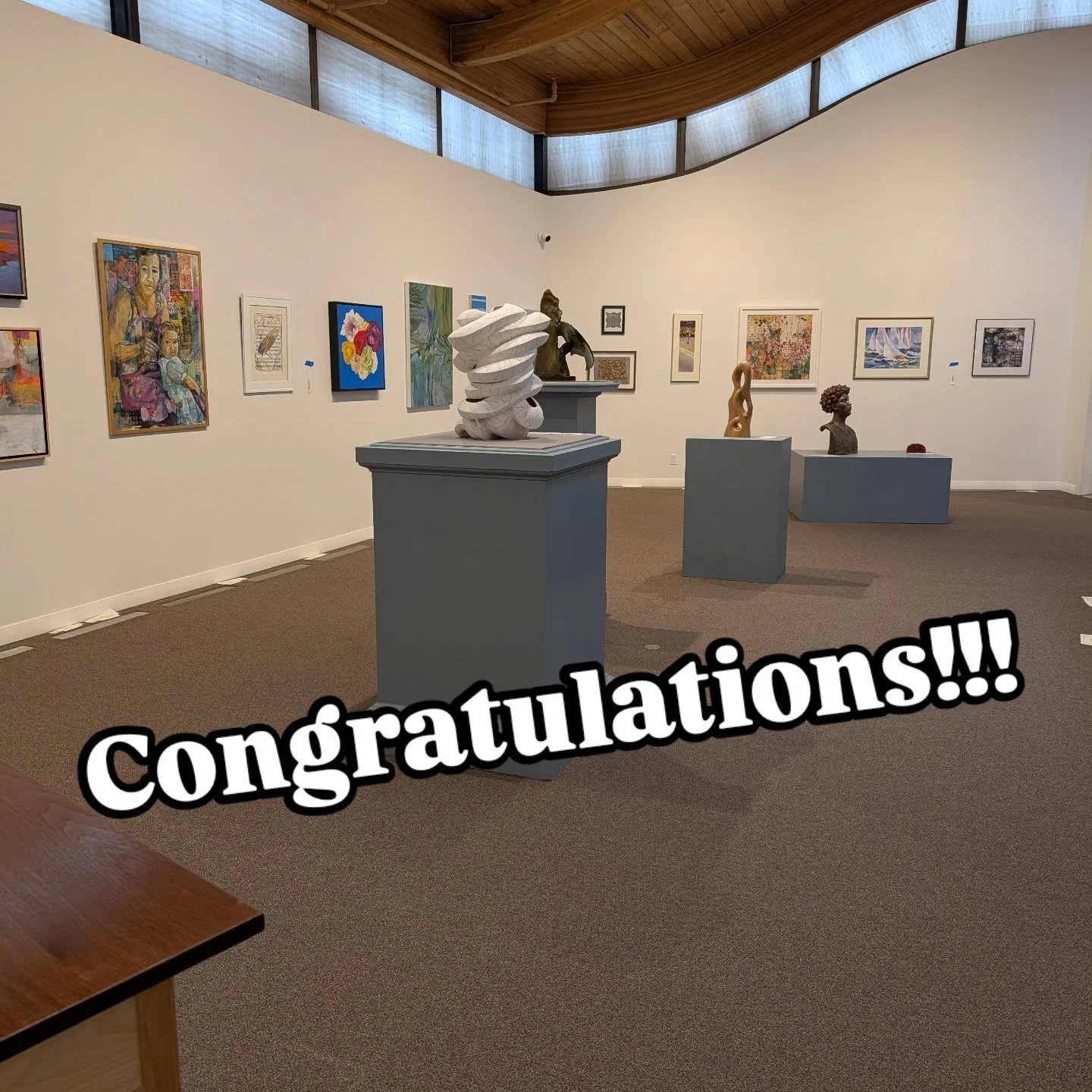 Congratulations to the award winners!!

Best in Show: Raveling by Alex Pope

Drawing and Pastel&nbsp;

First place: Leaving the Beach by Heather Quay

Second place: Outer Deep by Alexandra Leaver

Third place: Iglesia Bonita by Charles Tamulynas

&nb