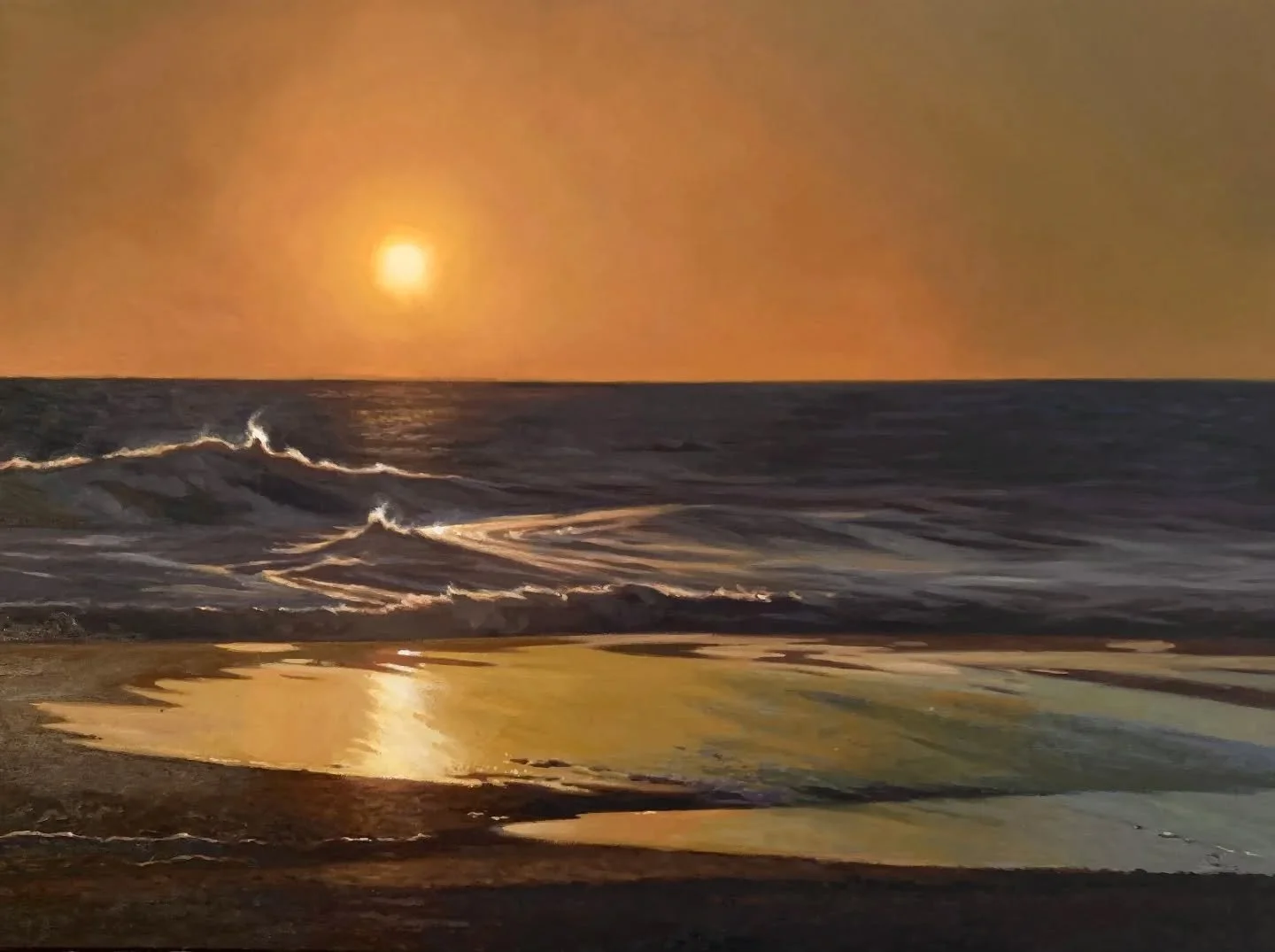 The 53rd Annual Duxbury Art Association Winter Juried Show is open for viewing through April 26.

Dianne Panarelli Miller, "Red Skies in the Morning", 30 x 40, Oil on Linen, $4,200

Art Complex Museum 
189 Alden St 
Duxbury MA 

Hours:
Weds