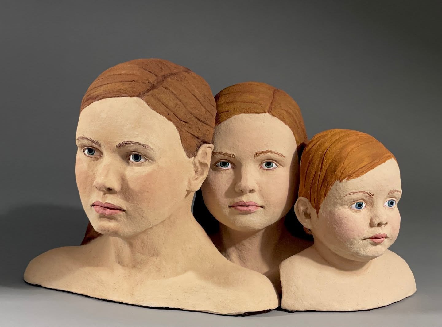 The 53rd Annual Duxbury Art Association Winter Juried Show is open for viewing through April 26.

Delanie Wise, "Granddaughter", Hand built clay with traditional ceramic transfers and cold finishes, 12x20x11, $2,200

Art Complex Museum 
189