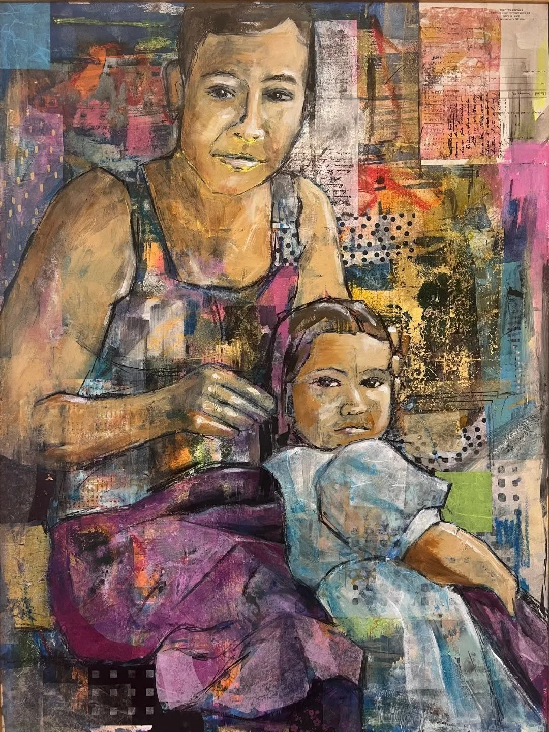 Last chance to see the Winter Juried Show at the Art Complex Museum. The show closes on Sunday April 26.

Hours this week:
Weds: 12-5
Thurs: 12-8
Fri-Sun: 12-5

Shown above:
Second Place Mixed Media, Susan Casey, "Reassuring Embrace", Intim