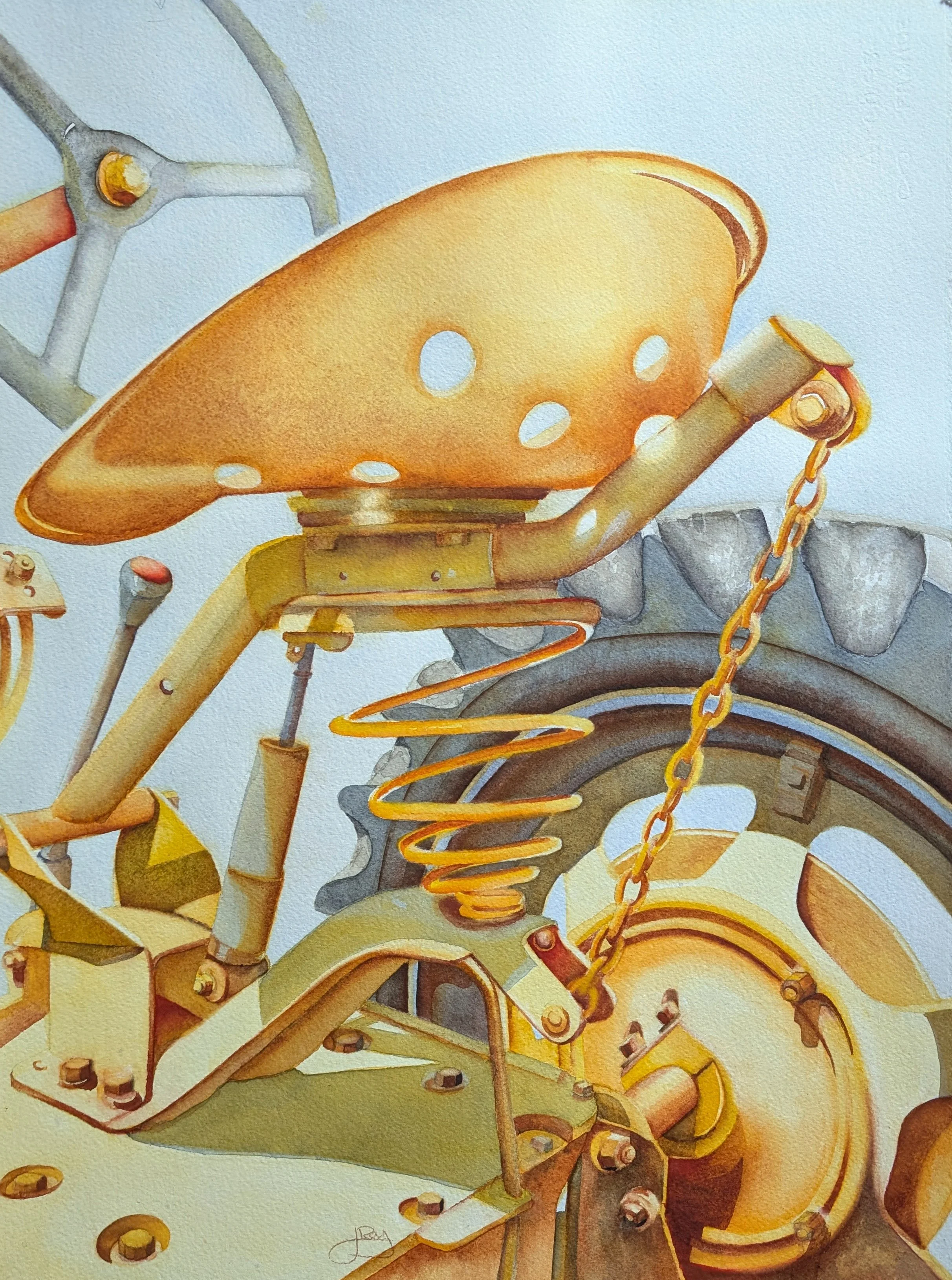 Jennifer Ray, Throne for Dr. Seuss, 17x 22, watercolor, $1,800
