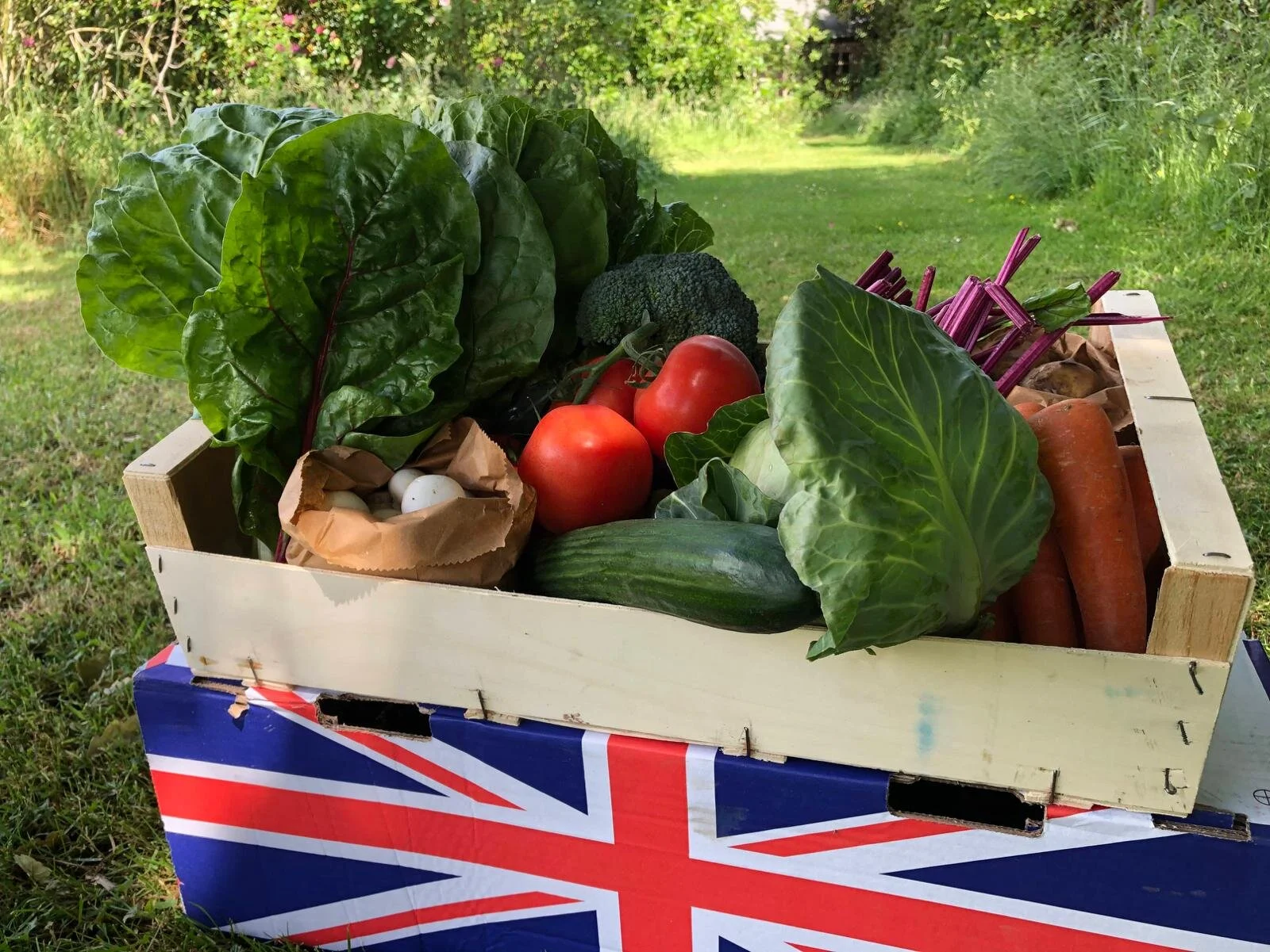 Medium Veg Box from Wilkesley Vegetable Hampers