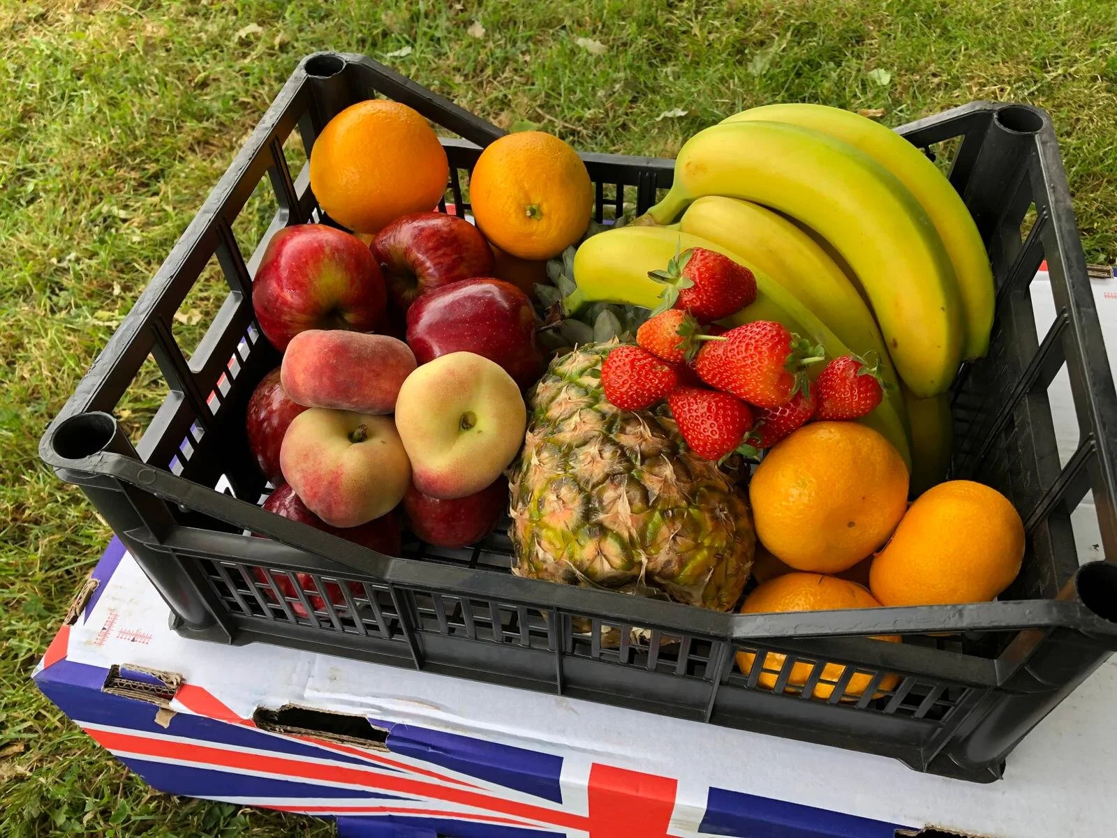 Large Fruit Box from Wilkesley Vegetable Hampers