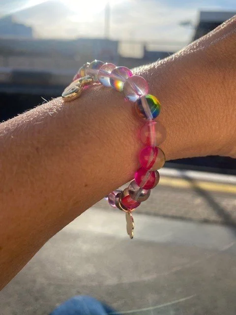 The Hare That Cares self care bracelets - Mermaid Range