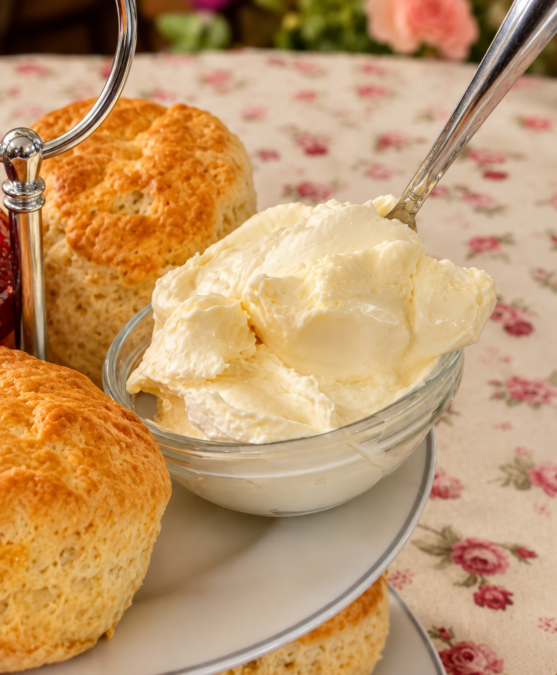 Delicious clotted cream