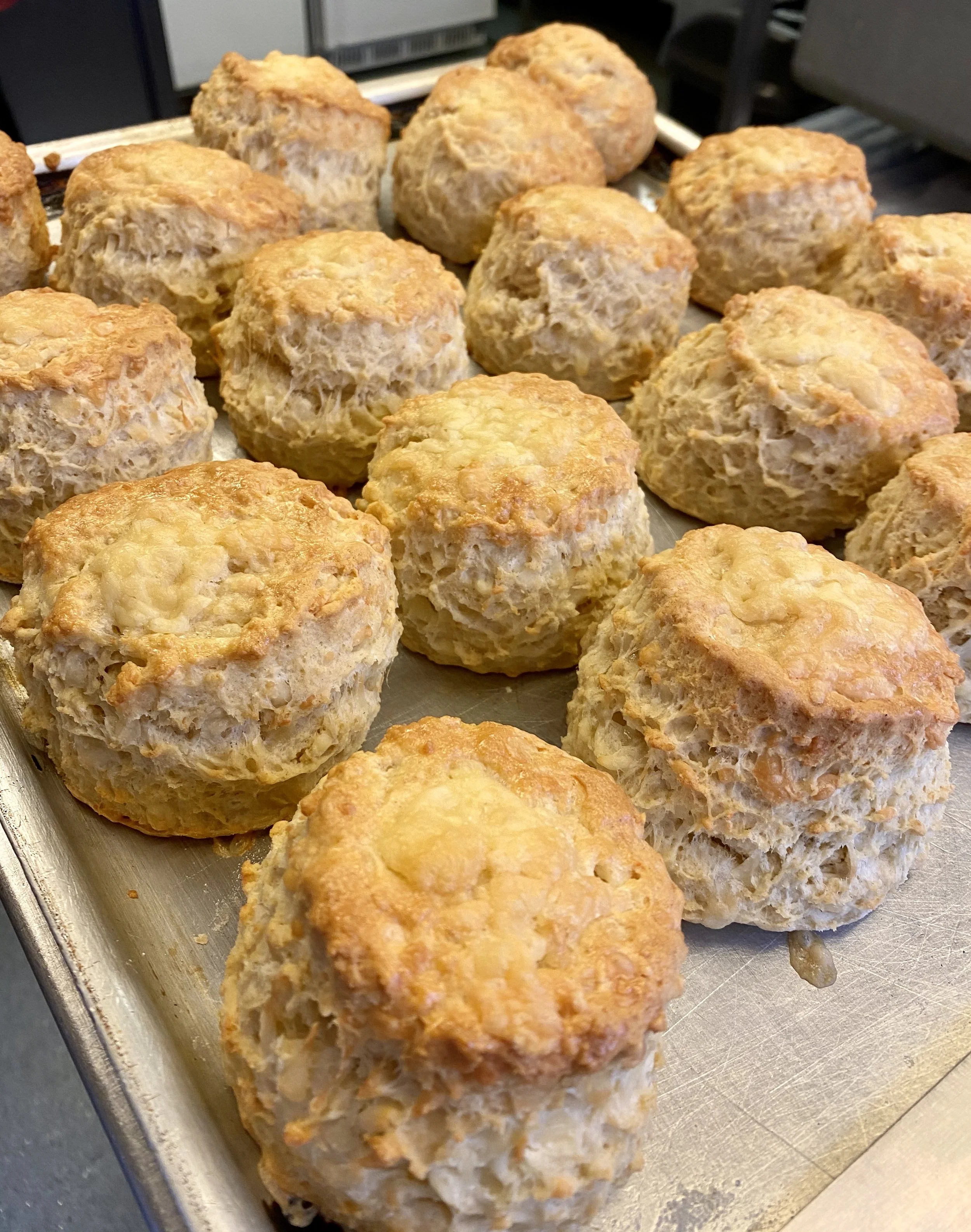 Freshly home baked scones