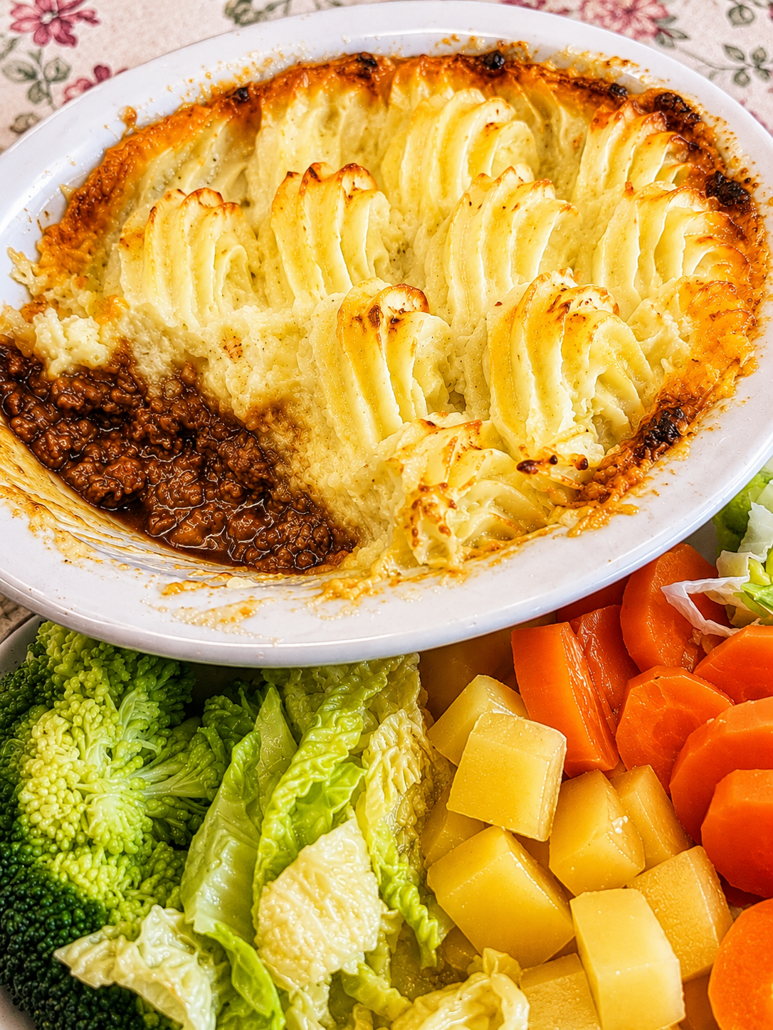 Home made cottage pie