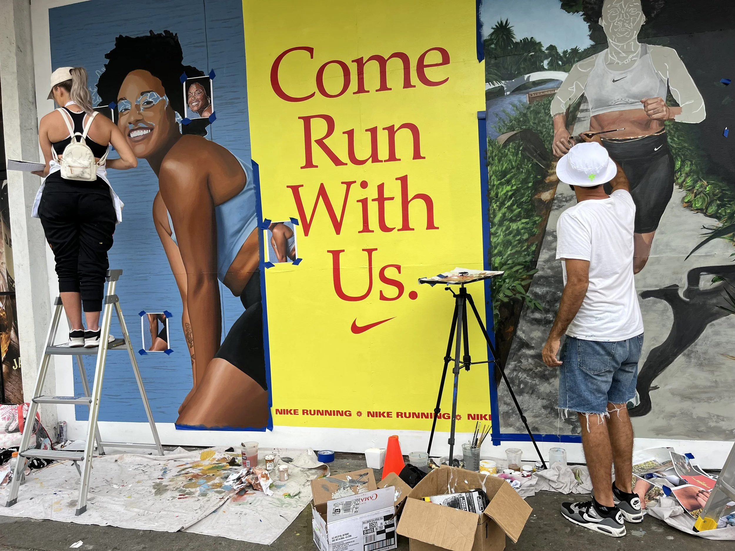 From Blank Wall to Finished Mural: The Complete Hand-Painted Mural Process Explained