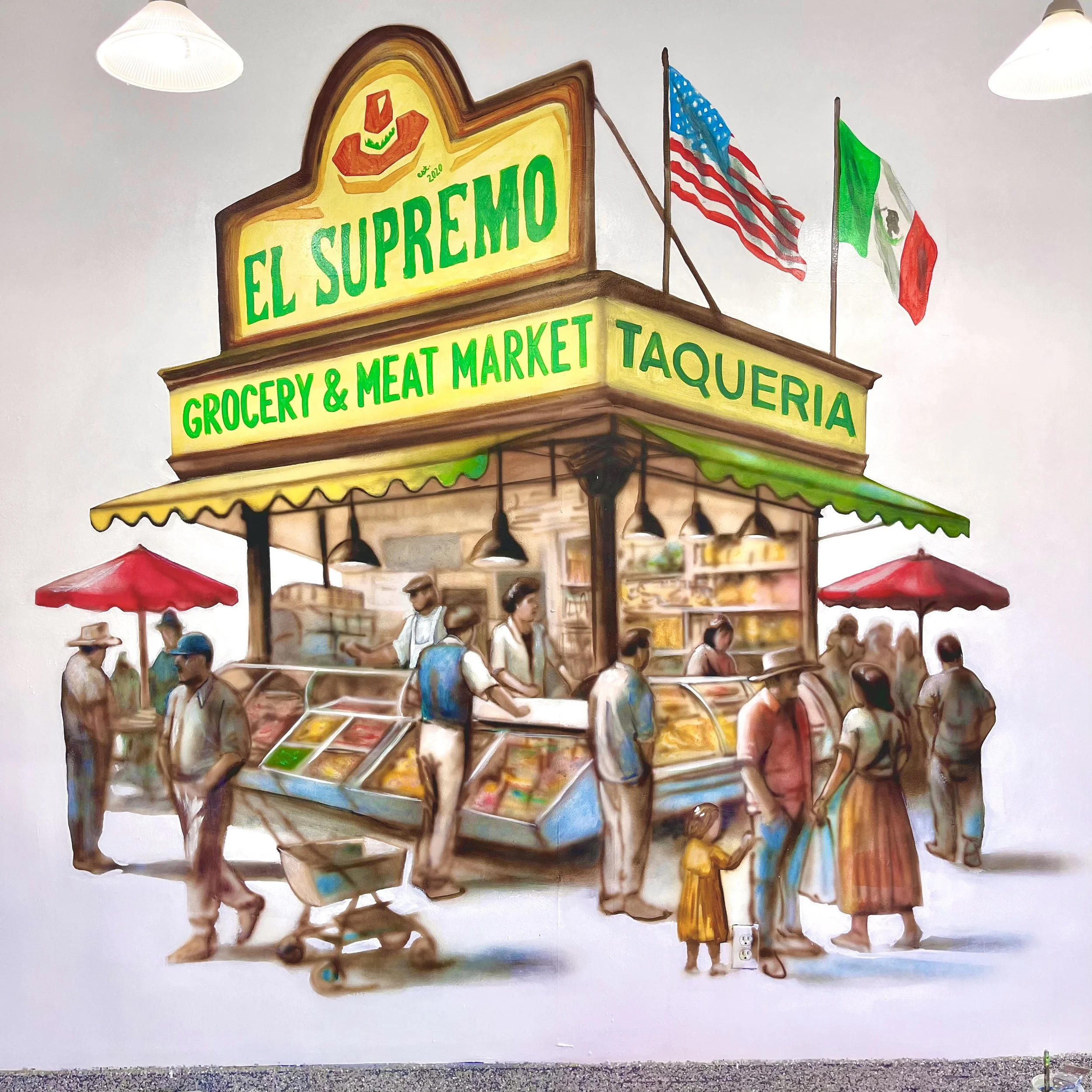 Why Your Restaurant, Bar, or Shop Needs a Hand-Painted Mural (And How to Get One)