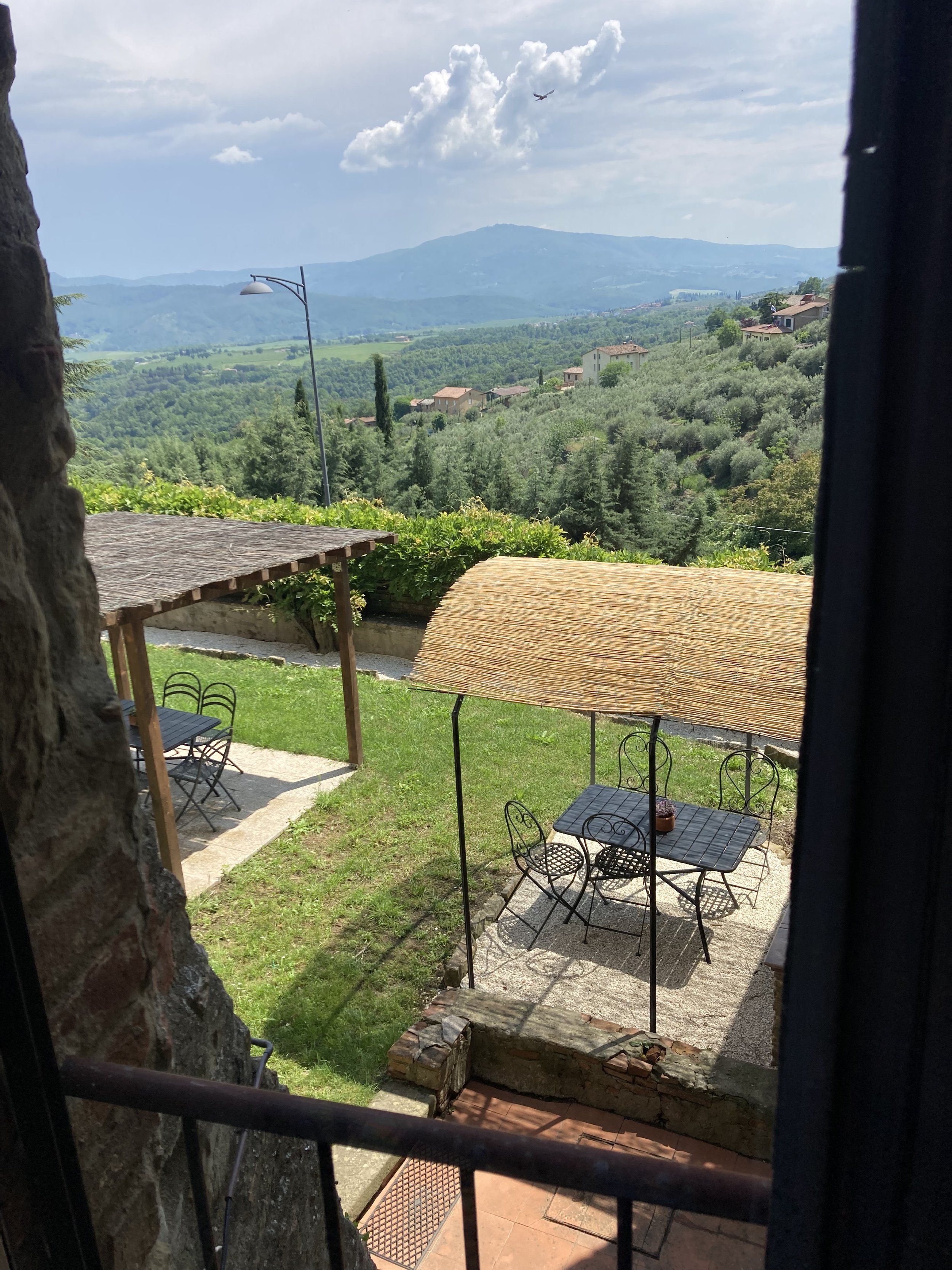 View from one of the bedrooms