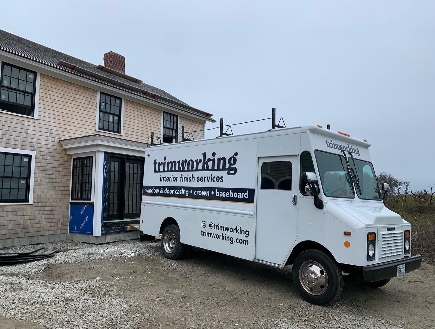 It&rsquo;s hard to say no to doing a job for @arkinscorp in Little Compton. 

Casing some doors, windows, and running some crown this week&hellip; baseboards soon to follow