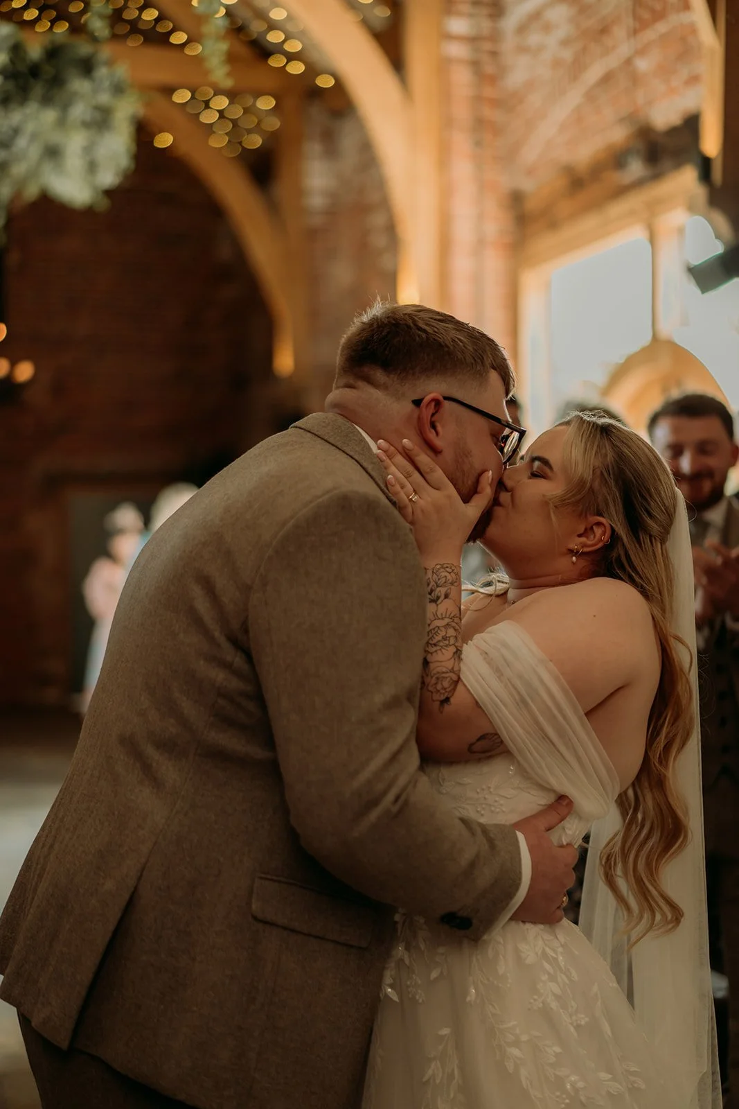 Wedding Ceremony and Confetti - Hazel Gap Barn Wedding - Cripps and Co - The Crowthers Photo and Film 14.JPG