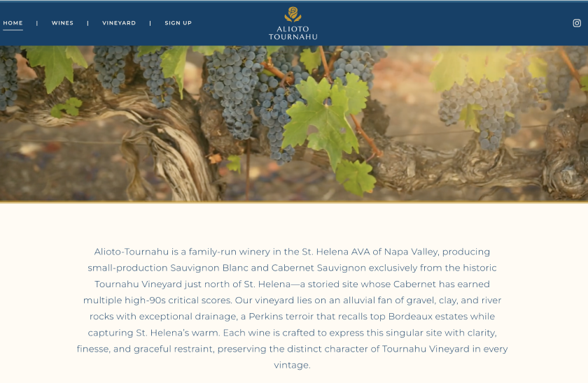 Alioto-Tournahu Wines