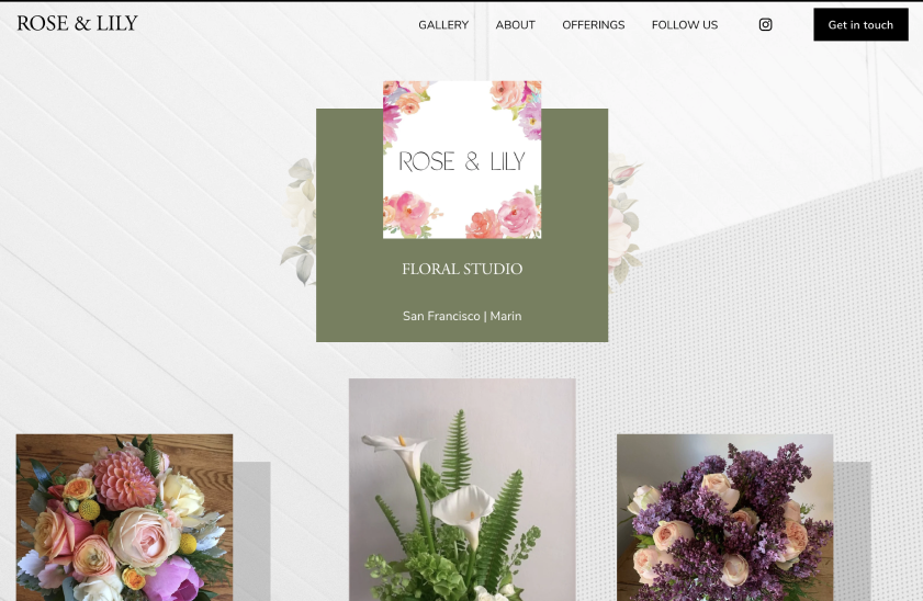 Rose &amp; Lily Floral Design