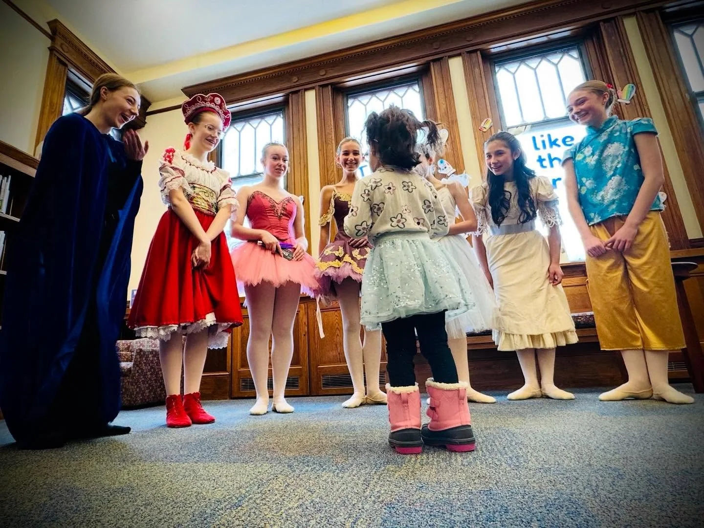 The smiles were priceless at our final Nutcracker Library Reading of the season!🥰 Thank you to everyone who joined us for reminding us of our curious and growing community!💞📚

🩰Our final weekend of Nutcracker performances is coming up on 12/19-21