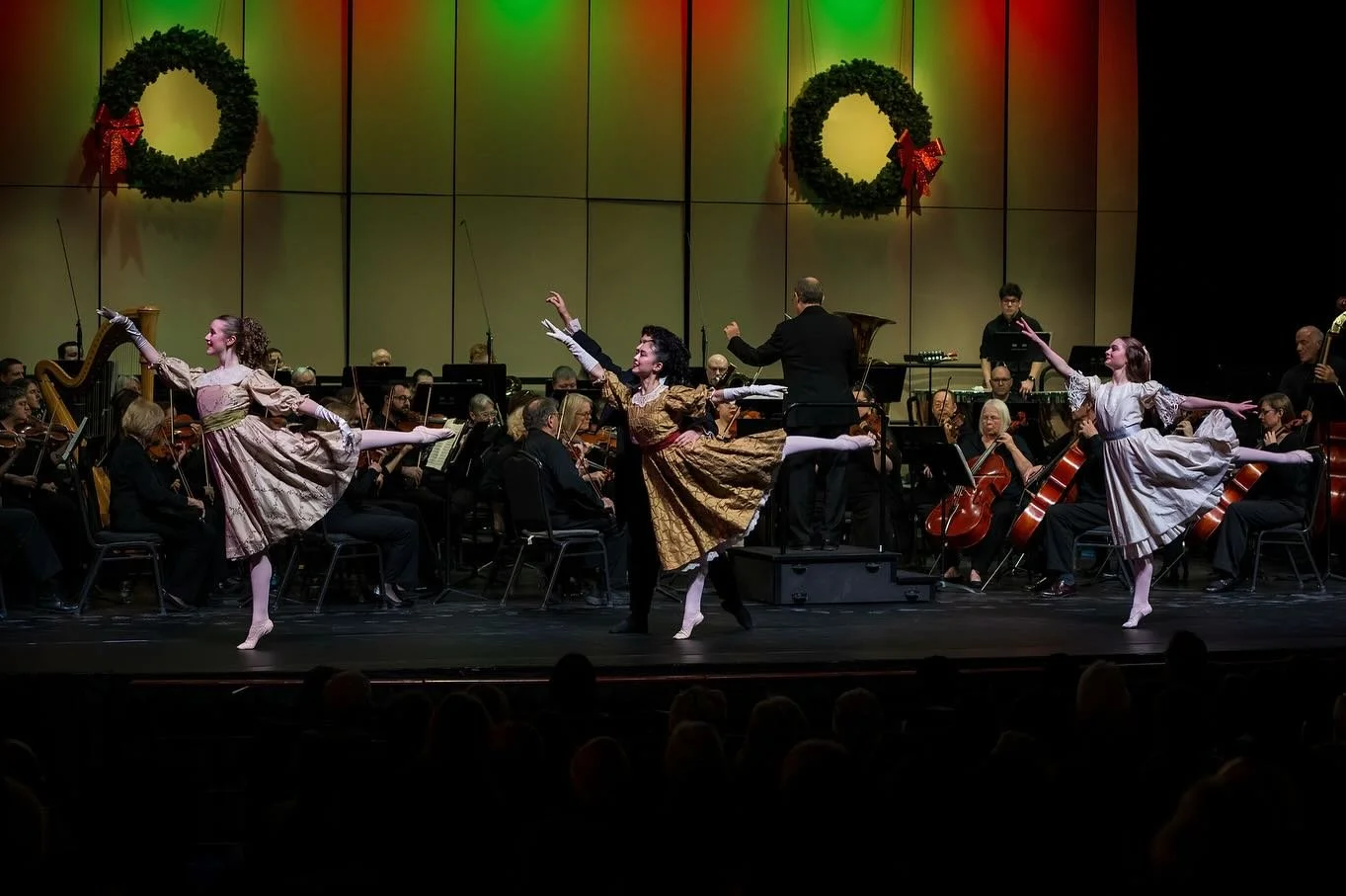 What a joy it was to bring excerpts from &lsquo;The Nutcracker&rsquo; to @merrimackvalleyphilharmonic Winter Wonderland Concert! 🎶❄️ Dancing to live music is such a special and exciting opportunity as a dancer and we feel so grateful to have had thi