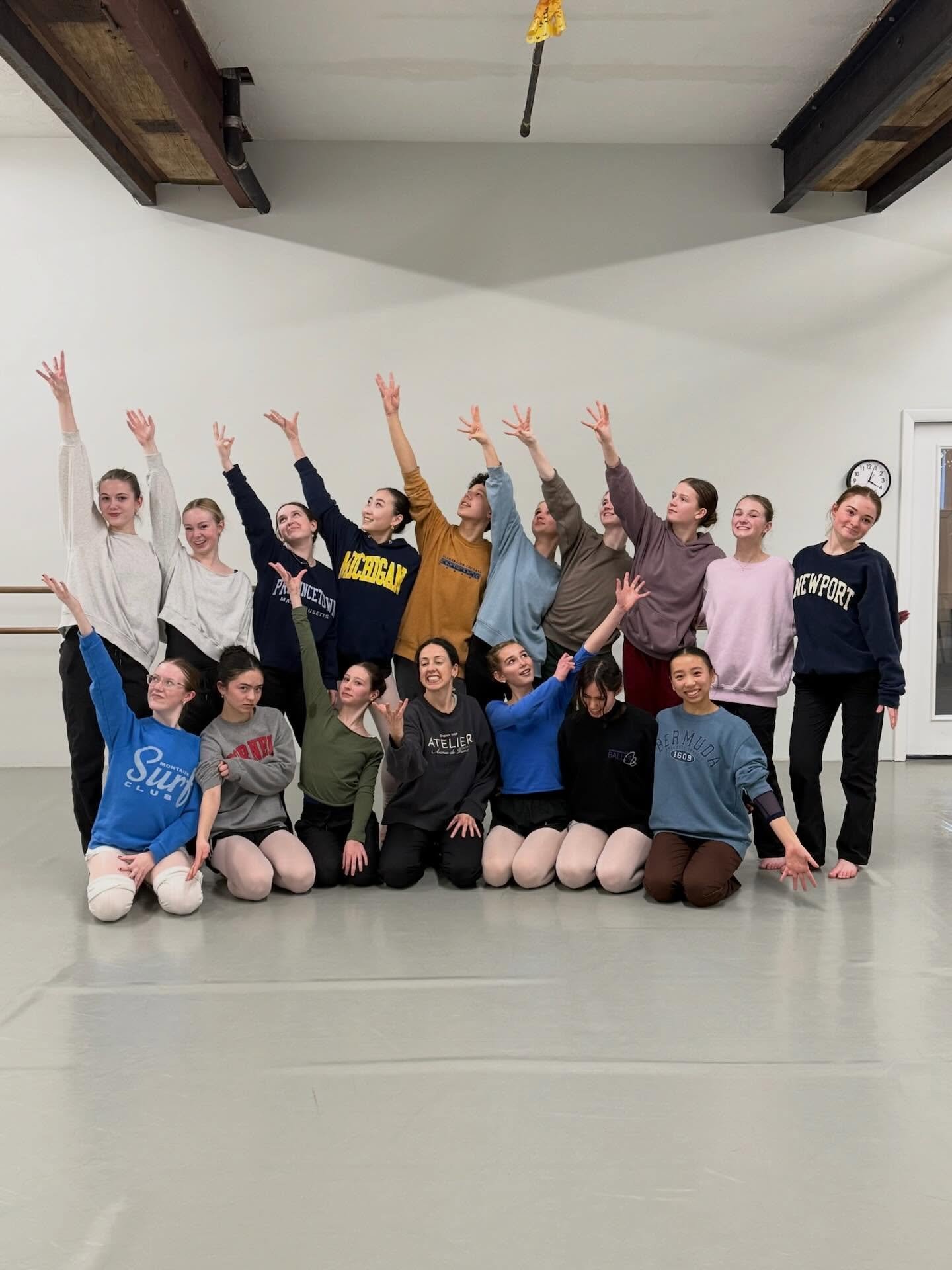 Over the weekend we began rehearsals with one of our amazing &ldquo;Shift&rdquo; choreographers, Chantal Kelleher!🤩

What an incredible experience it is for our dancers to work with new choreographers, styles, and rehearsal processes through this pe