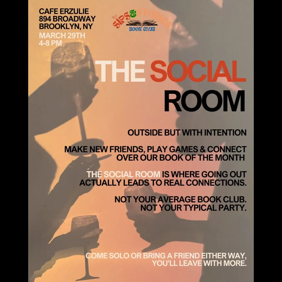 Sips & Stories NYC: The Social Room