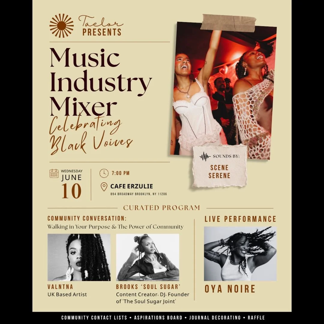 Music Industry Mixer | Celebrating Black Voices