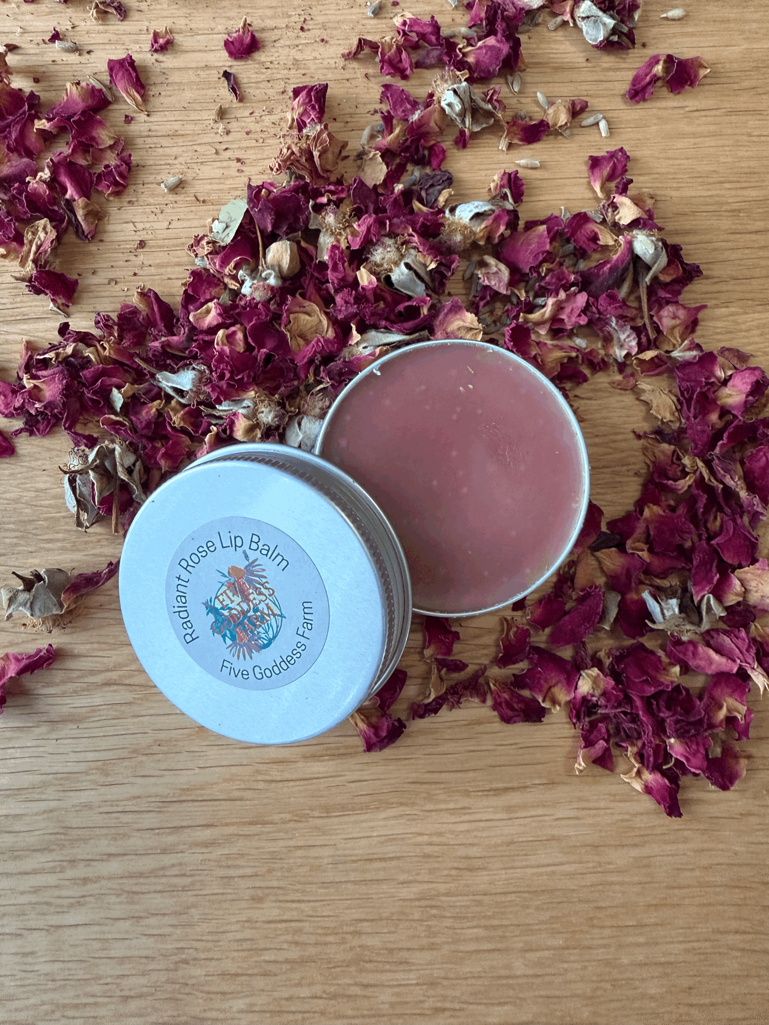 Radiant Rose Botanical Lip Balm