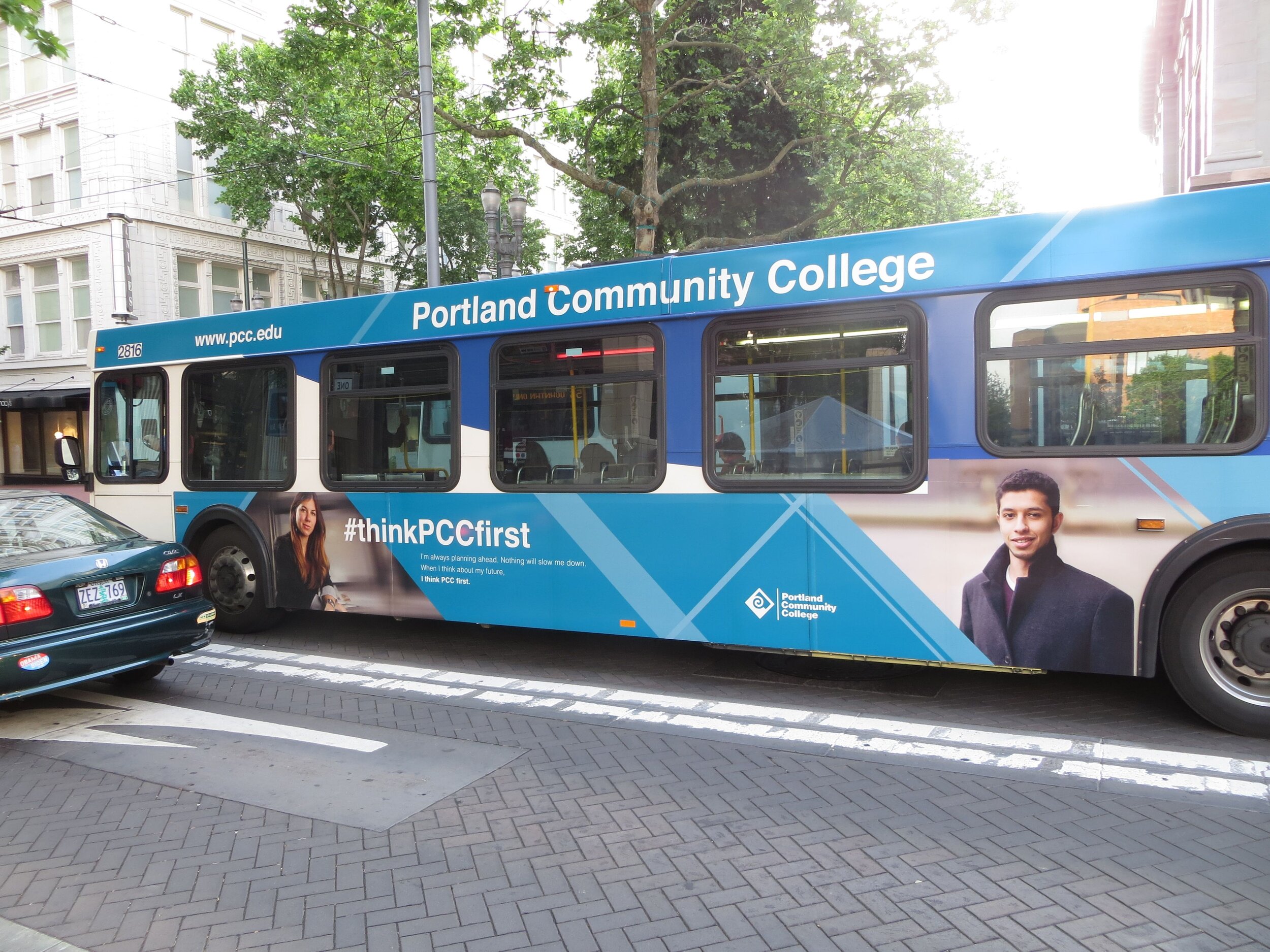City bus wrap