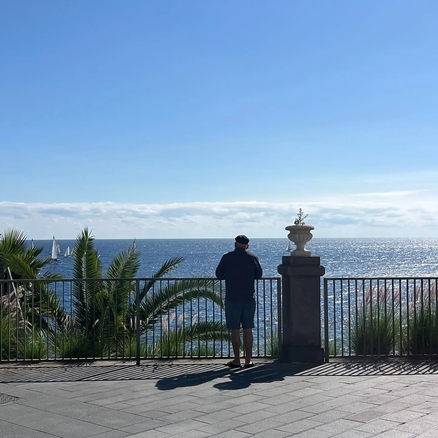Sicilian Sundays 🌞 

Just watching the world go by with my dad 👴🏼 (He&rsquo;s so happy to see boats ⛵️) First time back to Sicily since giving up my little house in Cefalu, so I&rsquo;m trying to avoid heartbreak by keeping my distance and spendin