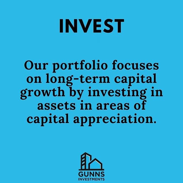 ⁣
𝐈𝐧𝐯𝐞𝐬𝐭.⁣⁣
⁣⁣⁣⁣ ⁣⁣⁣⁣⁣⁣⁣⁣
Our portfolio focuses on long-term capital growth by investing in assets in areas of capital appreciation.