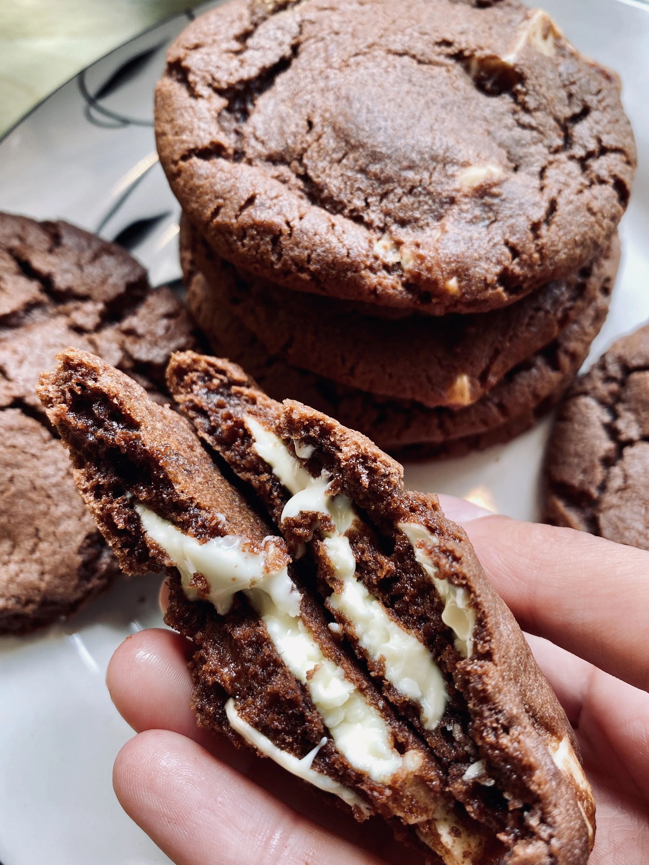 Triple Chocolate Cookies