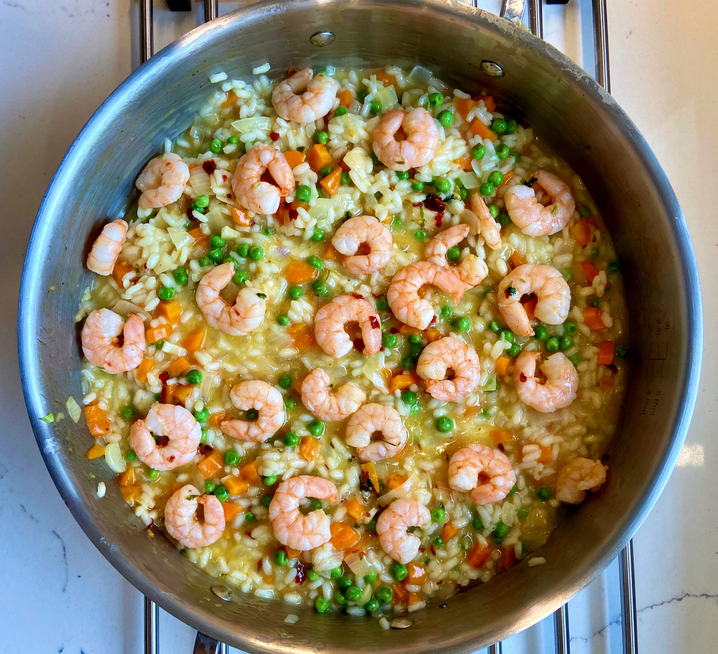 Summer Prawn Risotto 