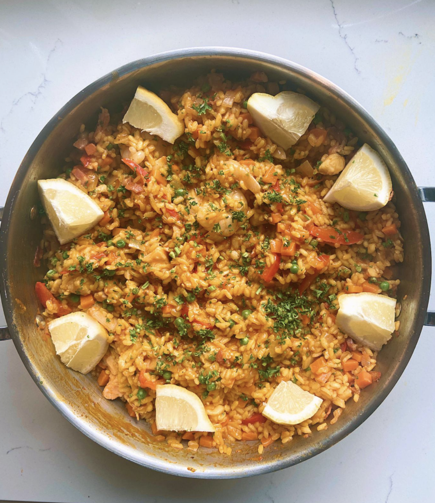 Seafood Paella — Lara's Bites