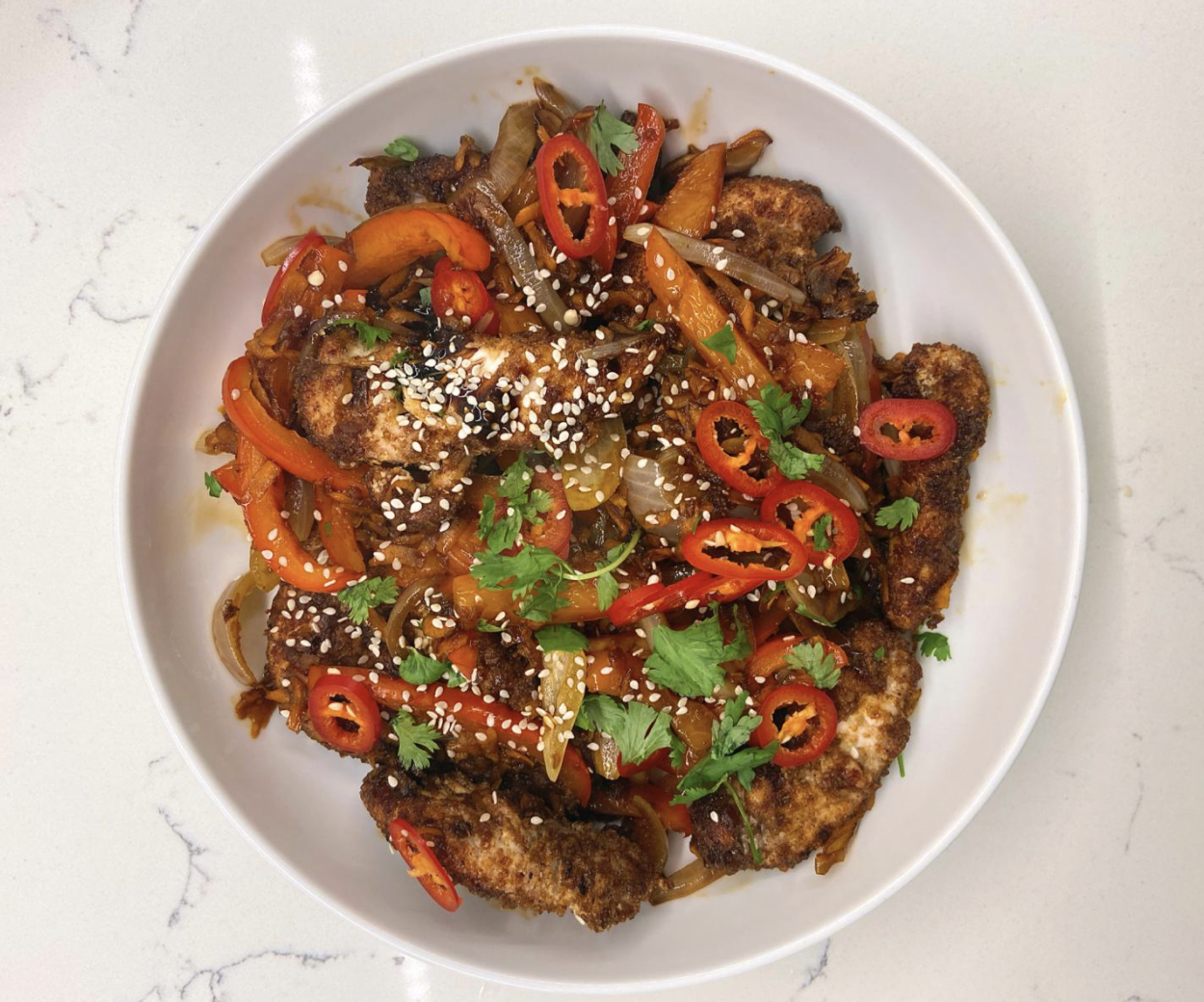 Crispy Soy Garlic Chicken