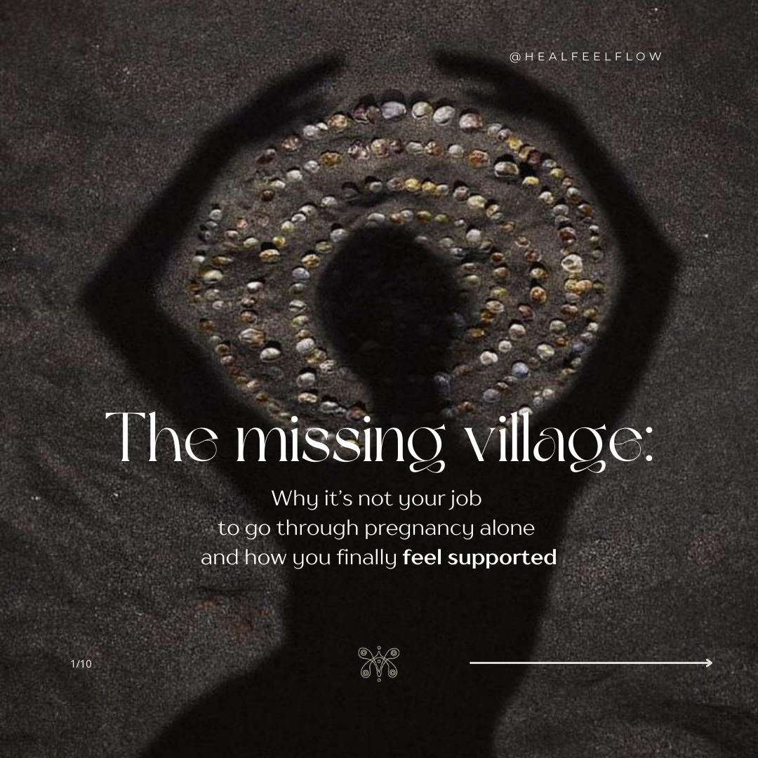 The missing village: Why it’s not your job to go through pregnancy alone and how you finally feel supported.