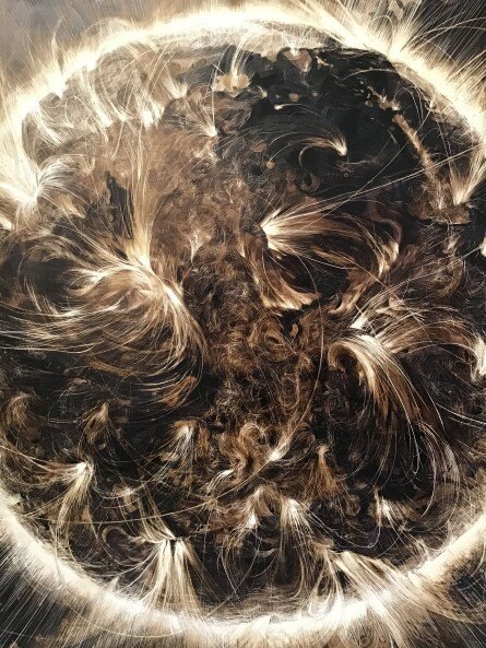 James Griffith, The Sun and the Gravity of Radiance (detail); Image courtesy of the artist and Craig Krull Gallery