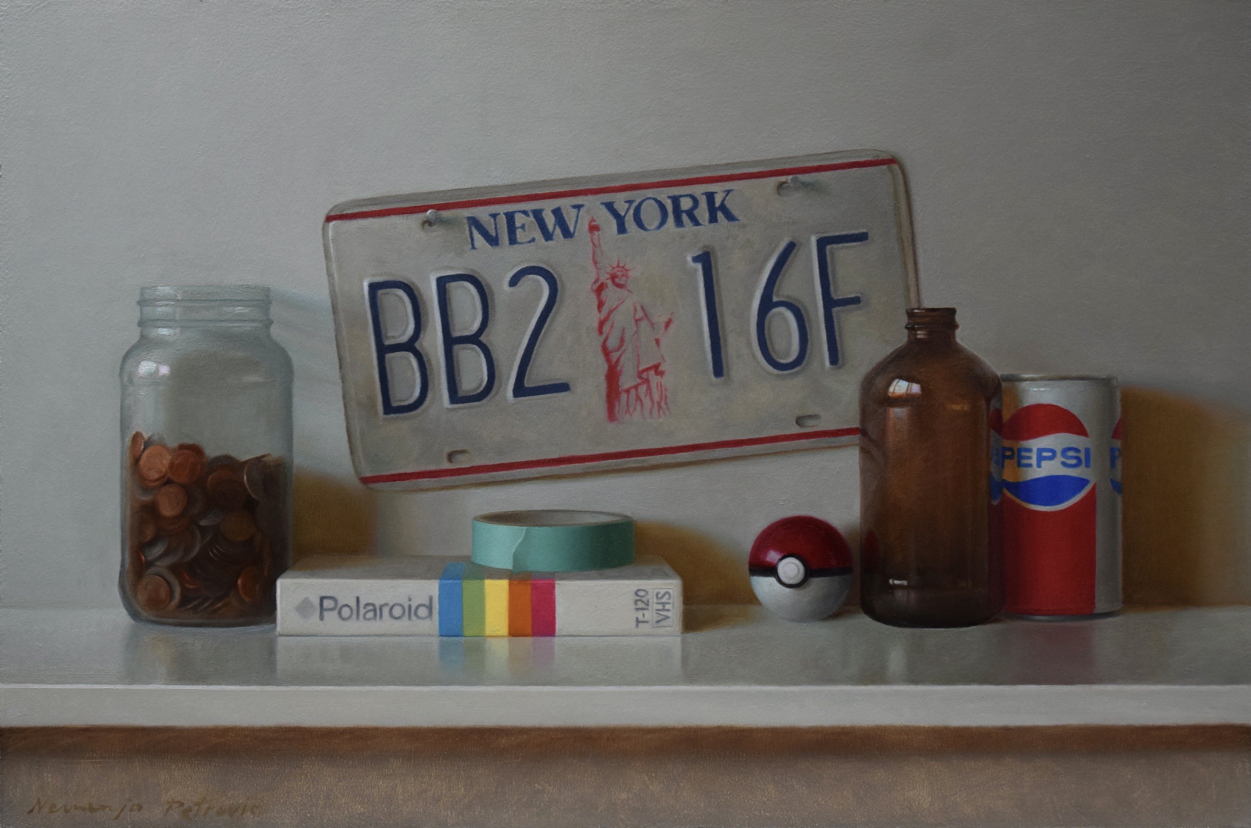 "Nostalgia" 2023 - 16 x 25, oil on panel