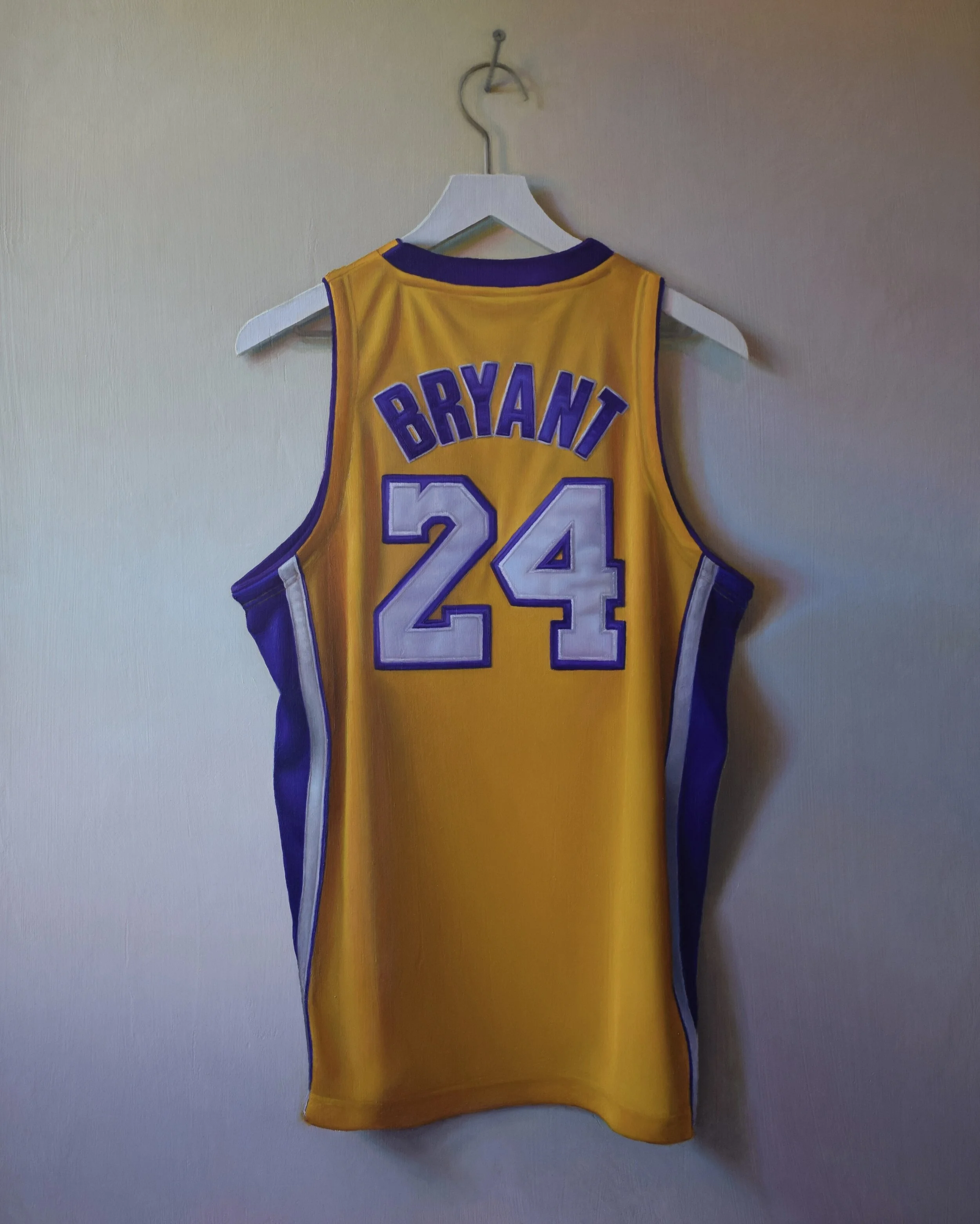 "Mamba Forever" 2020 - 30 x 24, oil on panel