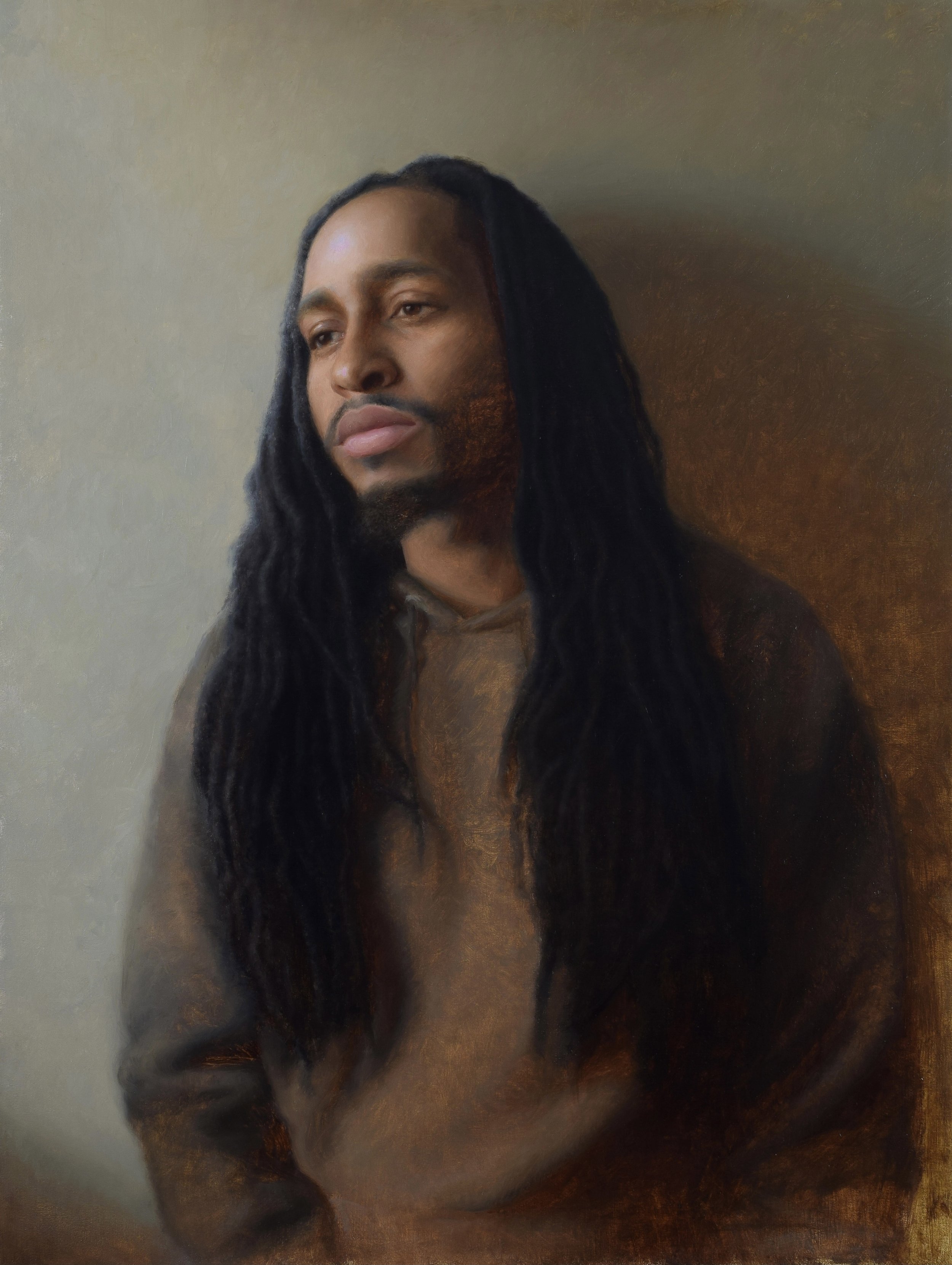 "Brian" 2025 - 17 x 23.5, oil on panel