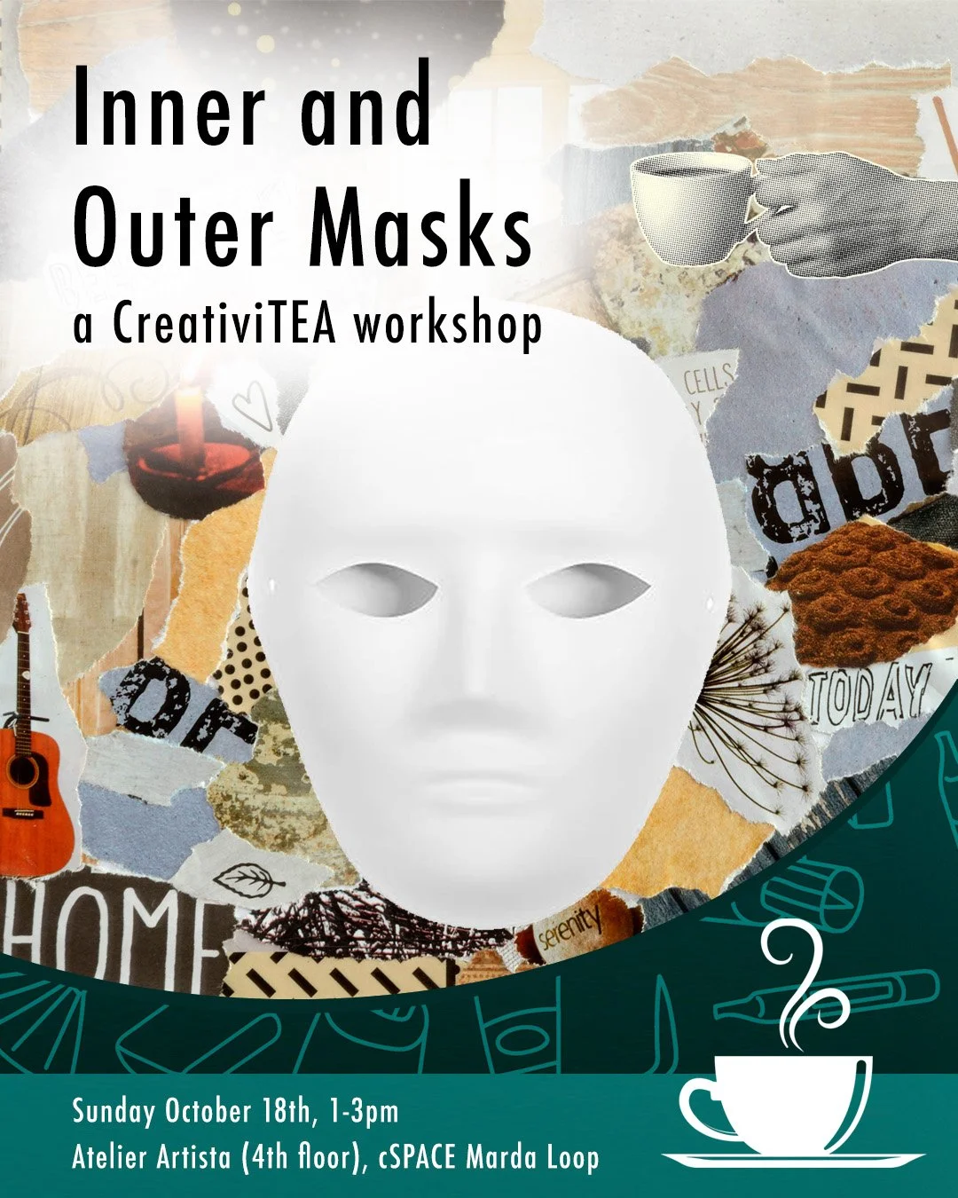 Inner and Outer Masks: a CreativiTEA workshop