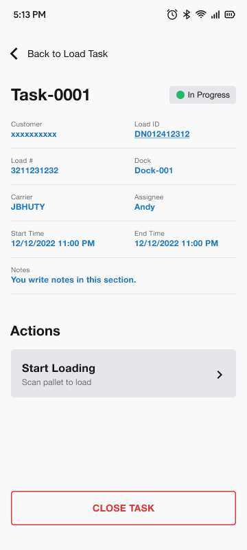 Loading Task Load Task — Item | One Stop Shop For Warehousing Solutions
