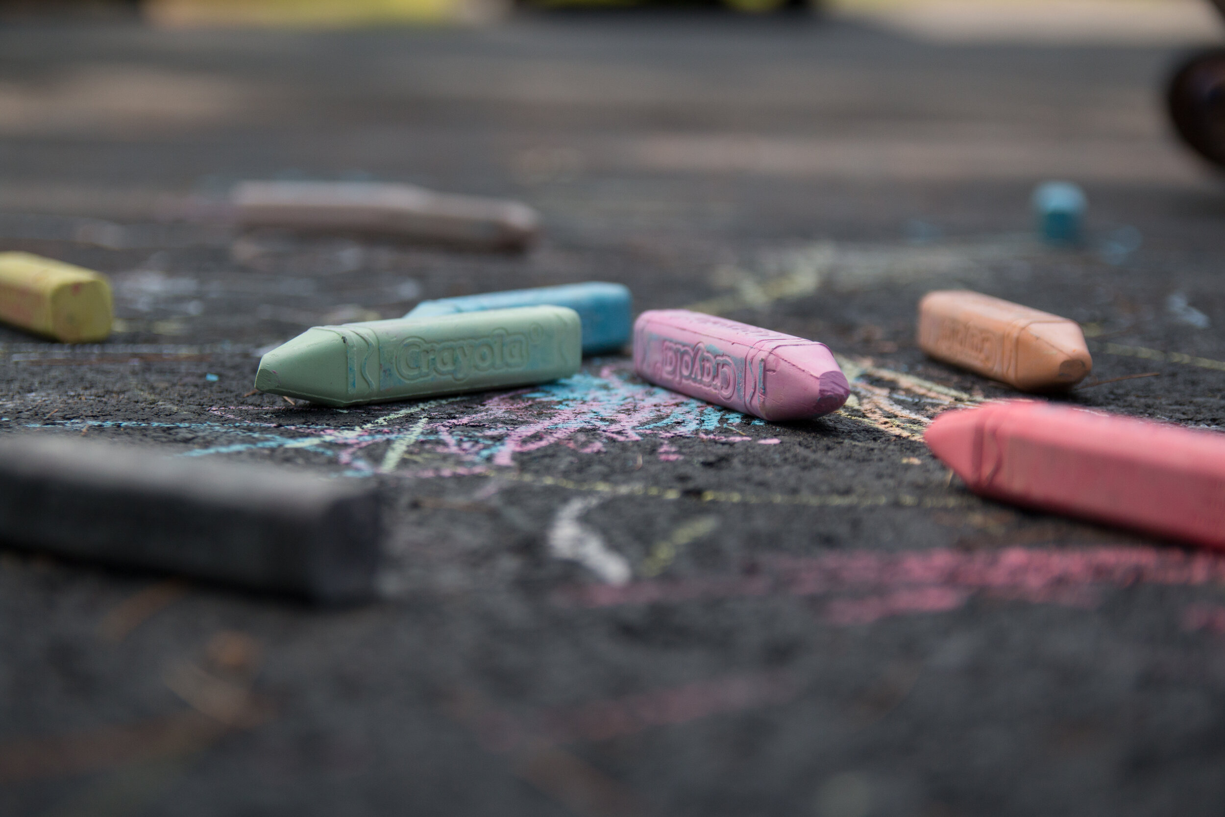 Sidewalk chalk drawings (2)