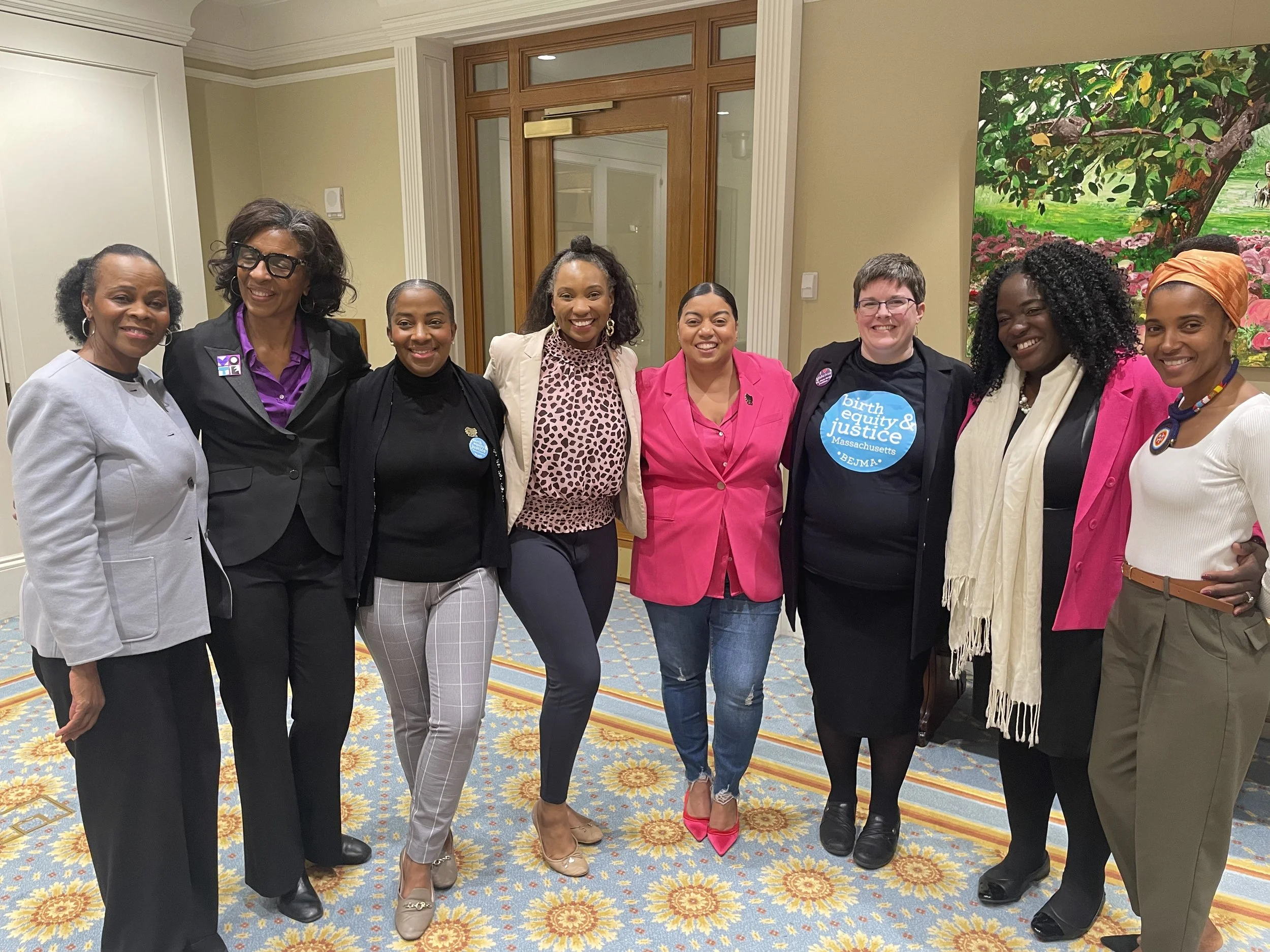 BEJMA co-hosts Birthing Justice screening and panel at the State House