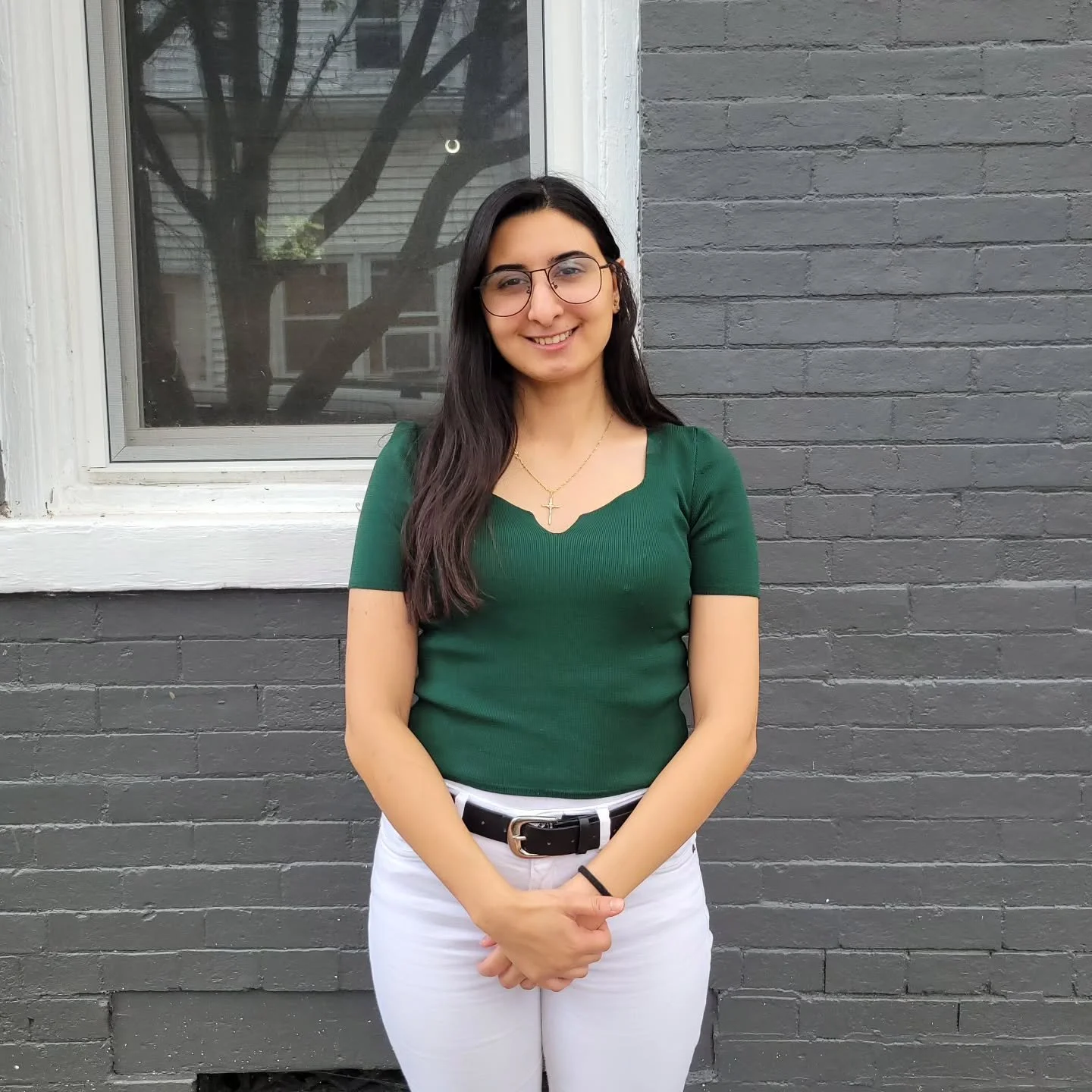 Get to know the 2025-26 Shalom Project cohort!

Nour Abuamsha is from Palestine and graduated from Dar Al-Kalima University with a Bachelor&rsquo;s degree in Graphic design and Multimedia. She is serving as Communications Intern at Eastern Mennonite 